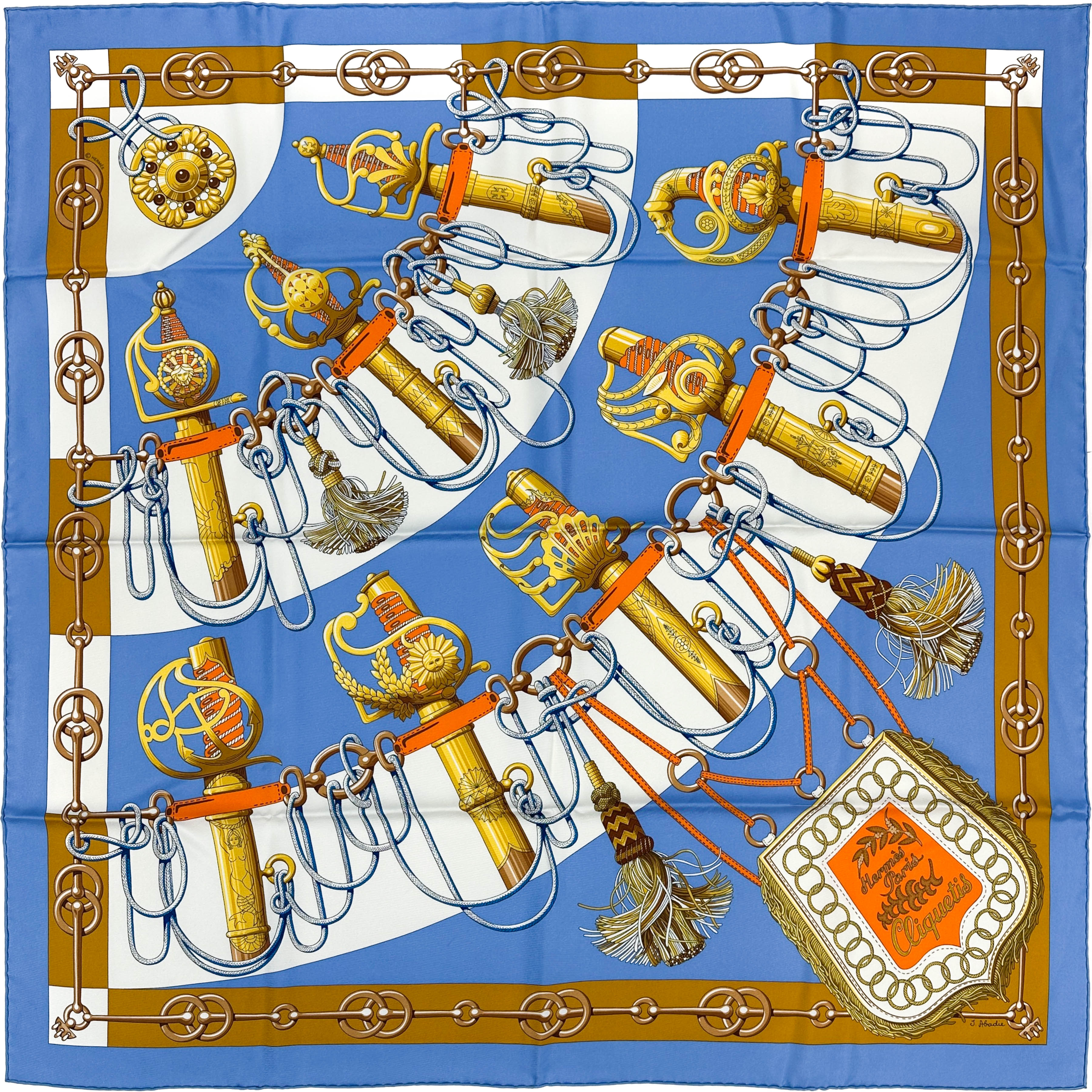 Hermès Cliquetis 90