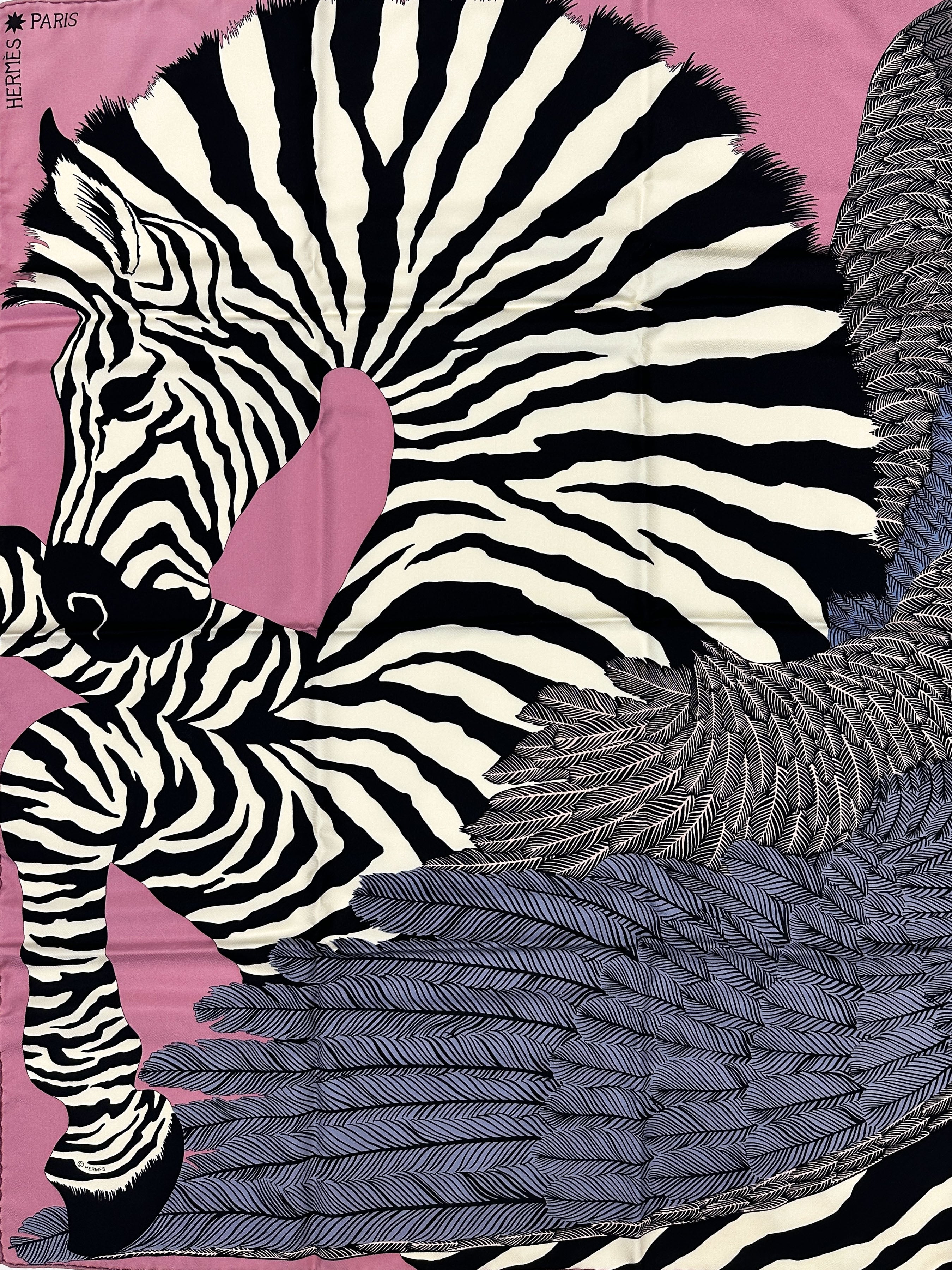 Hermès Zebra Pegasus 90