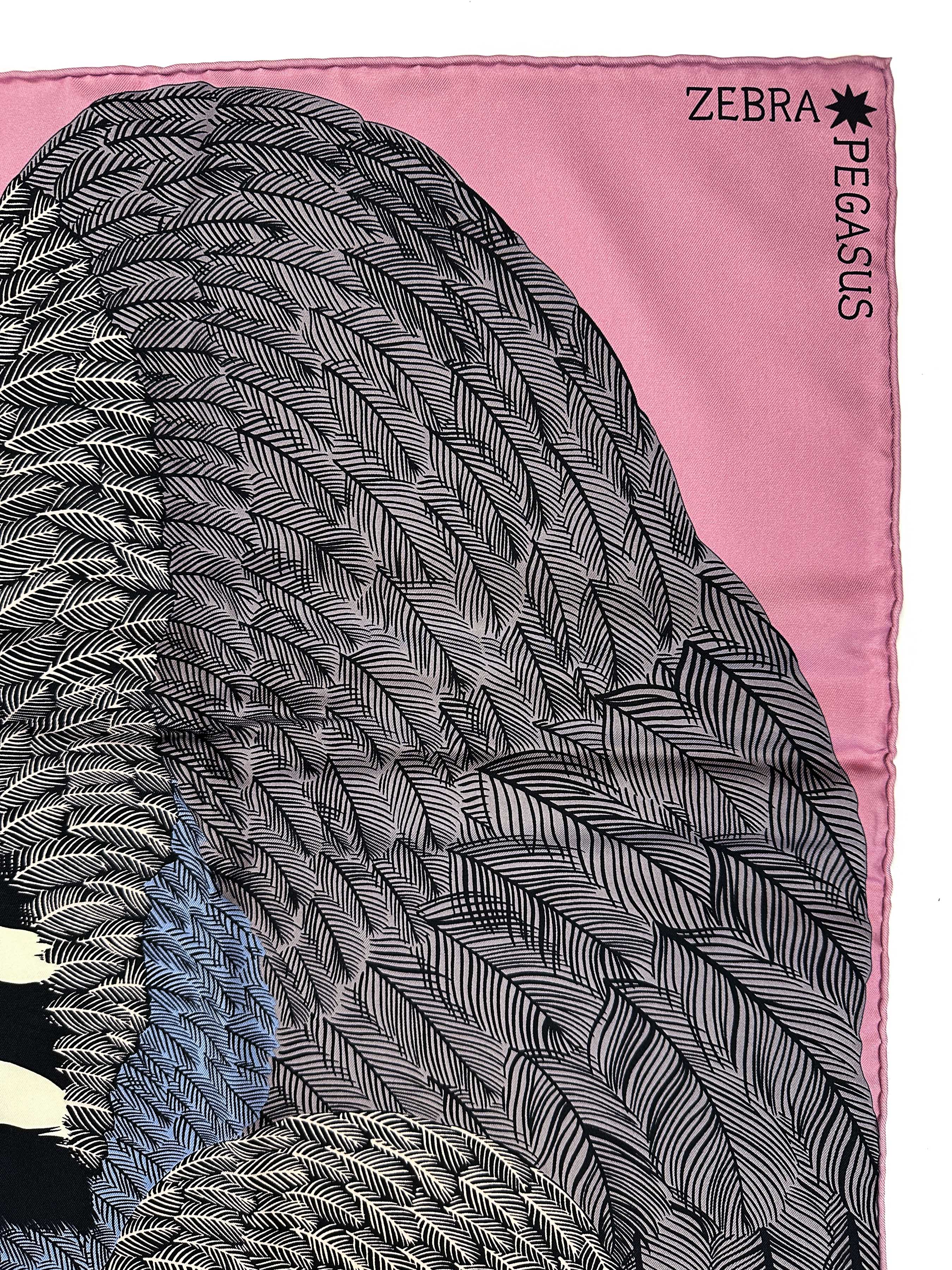 Hermès Zebra Pegasus 90