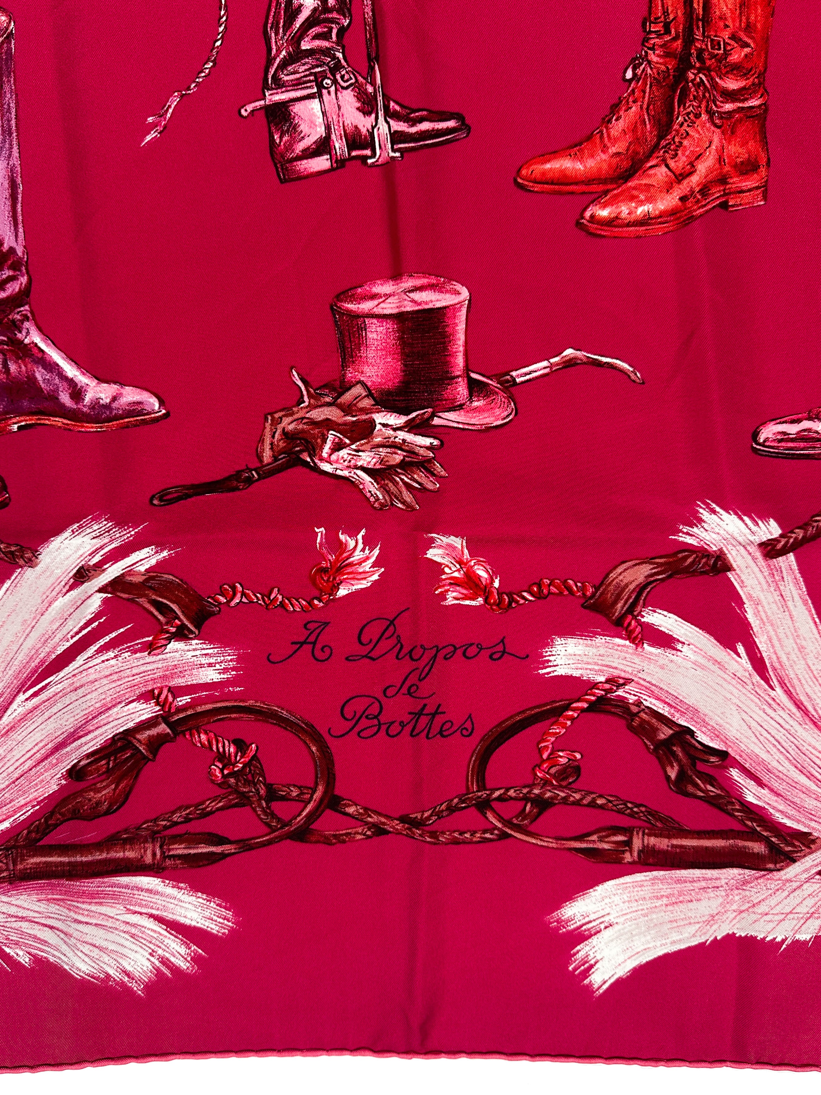 Hermès A Propos de Bottes 90