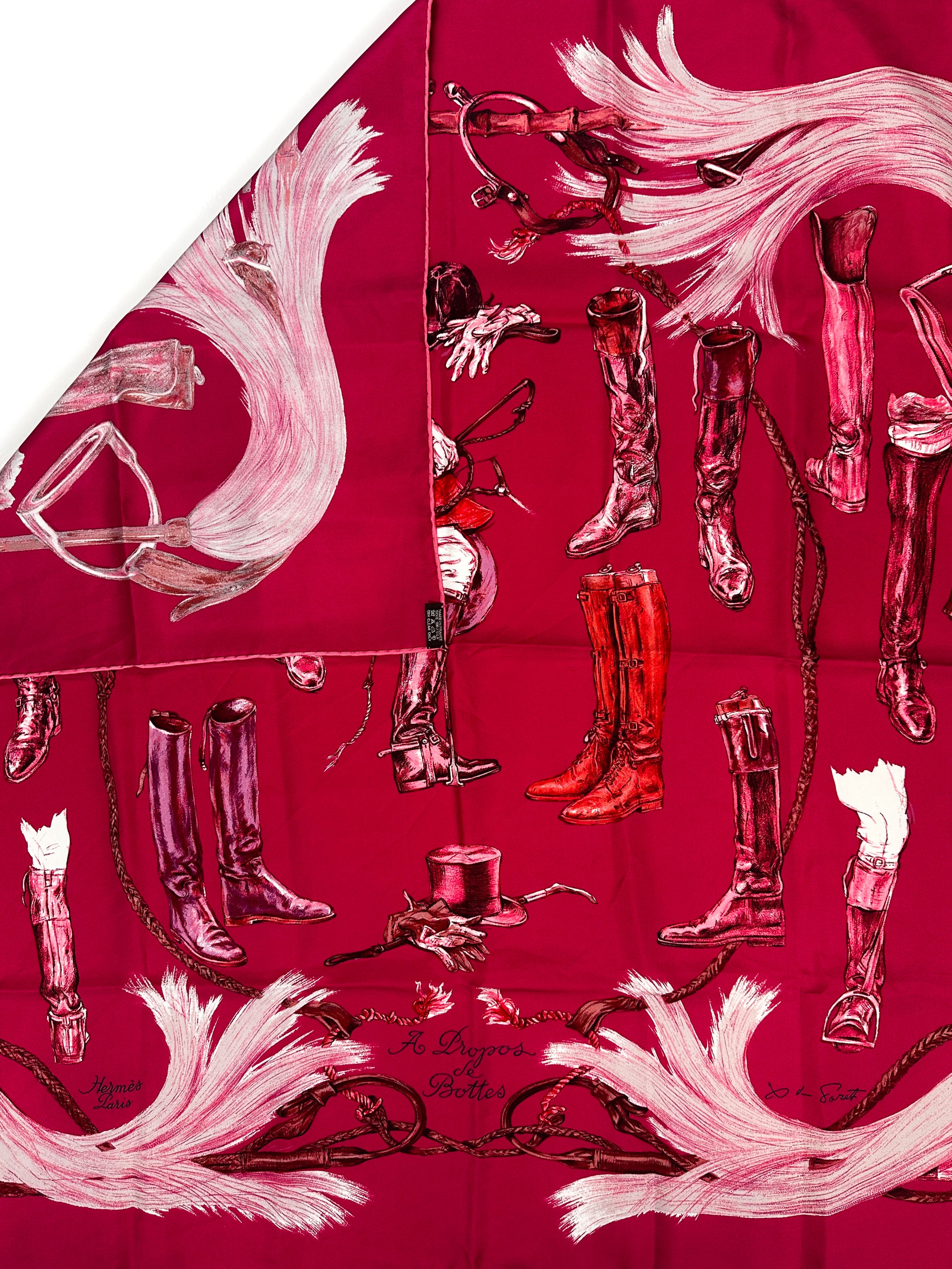 Hermès A Propos de Bottes 90