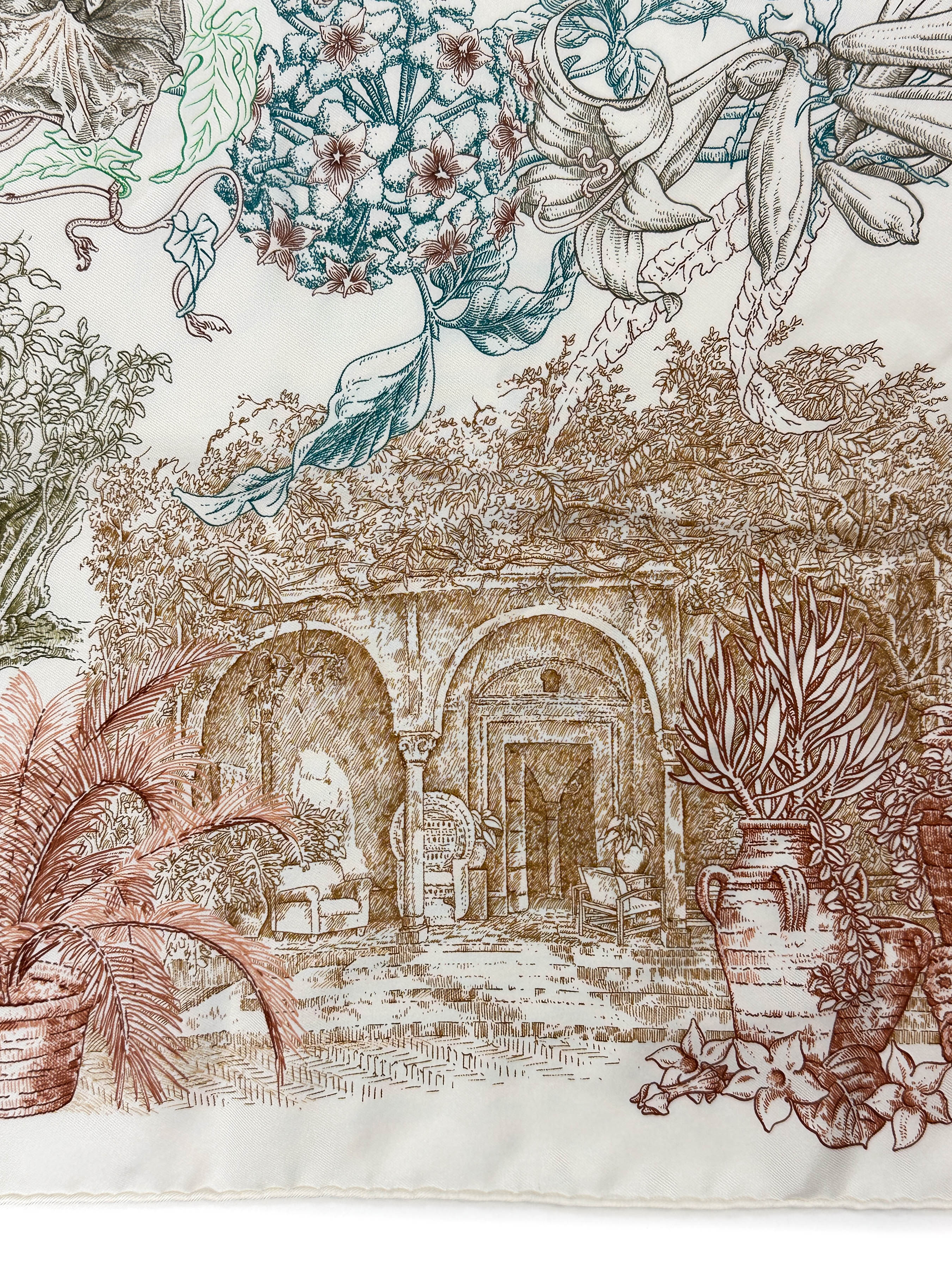 Hermès Le Jardin de Leïla 90