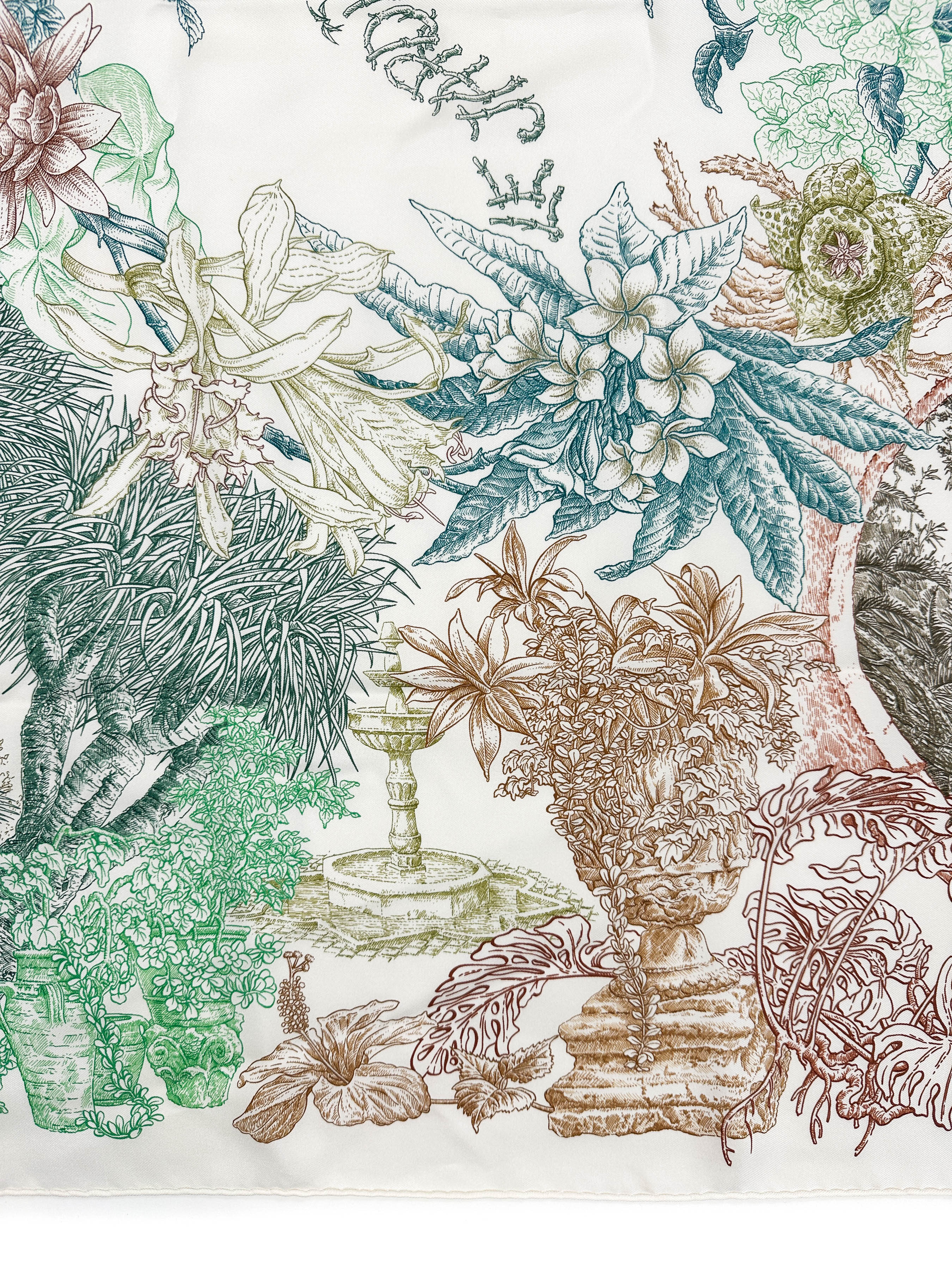 Hermès Le Jardin de Leïla 90