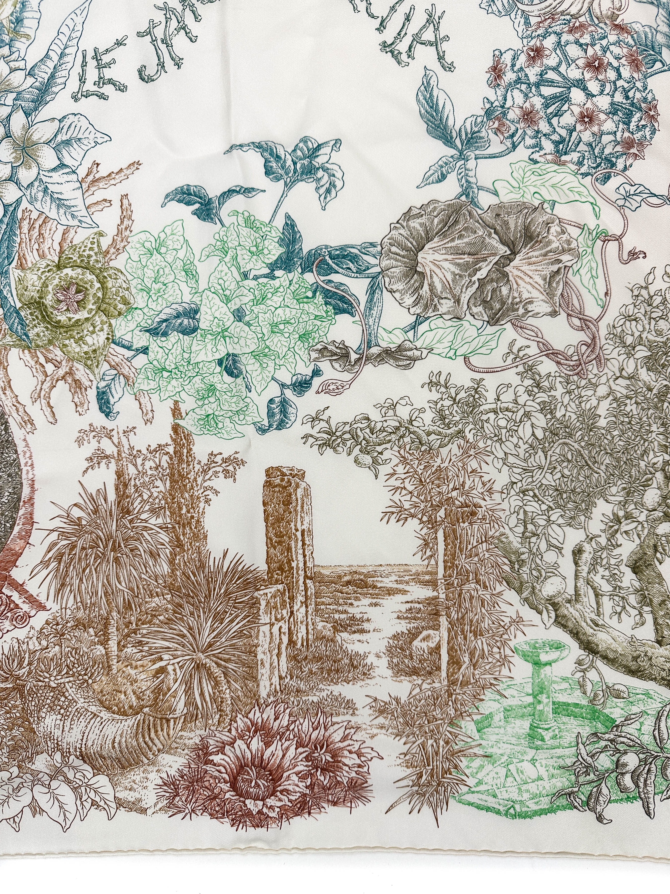 Hermès Le Jardin de Leïla 90