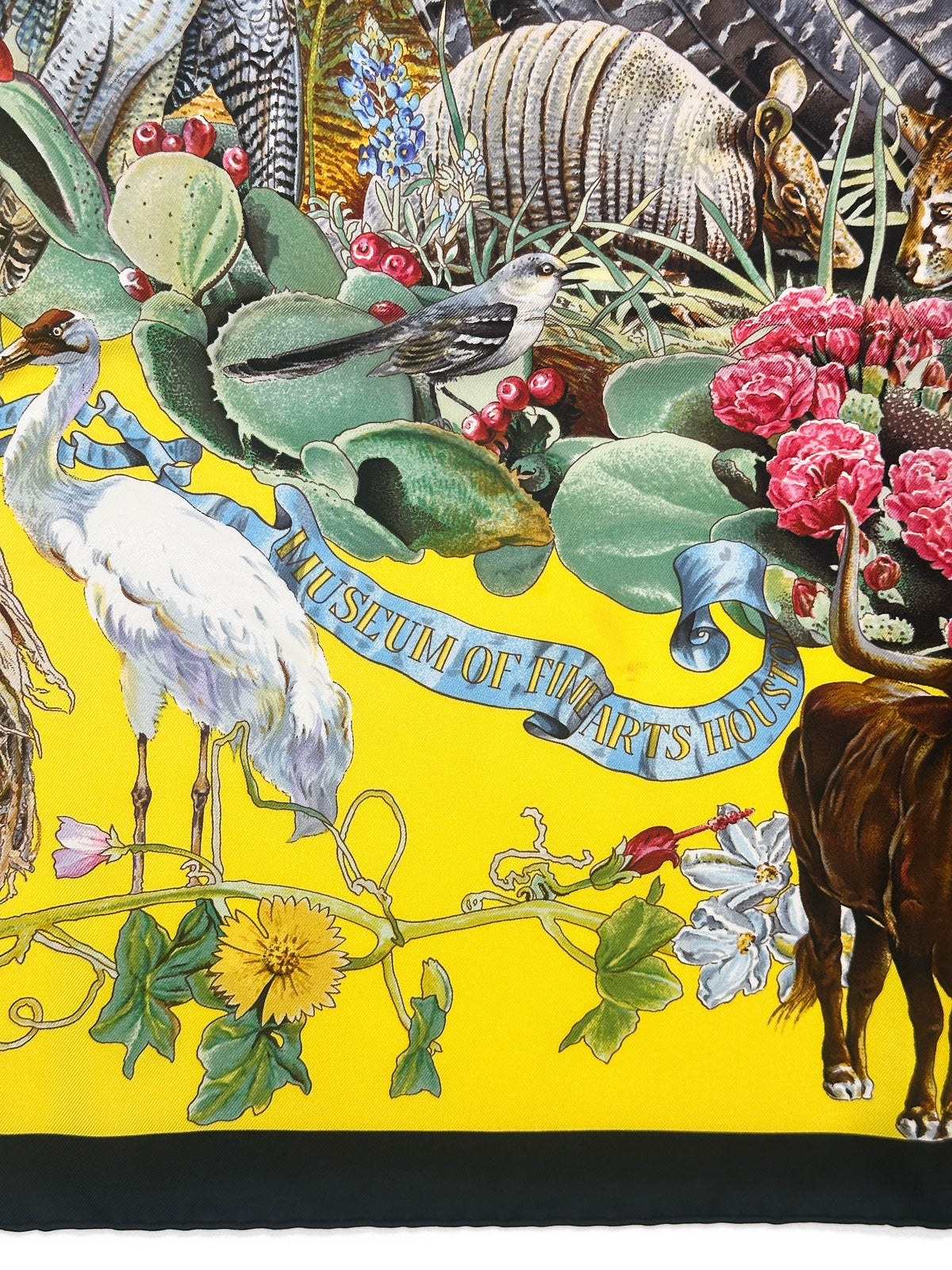 Hermès *Limited Edition Museum of Fine Arts Houston 2005* Faune et Flore du Texas 90