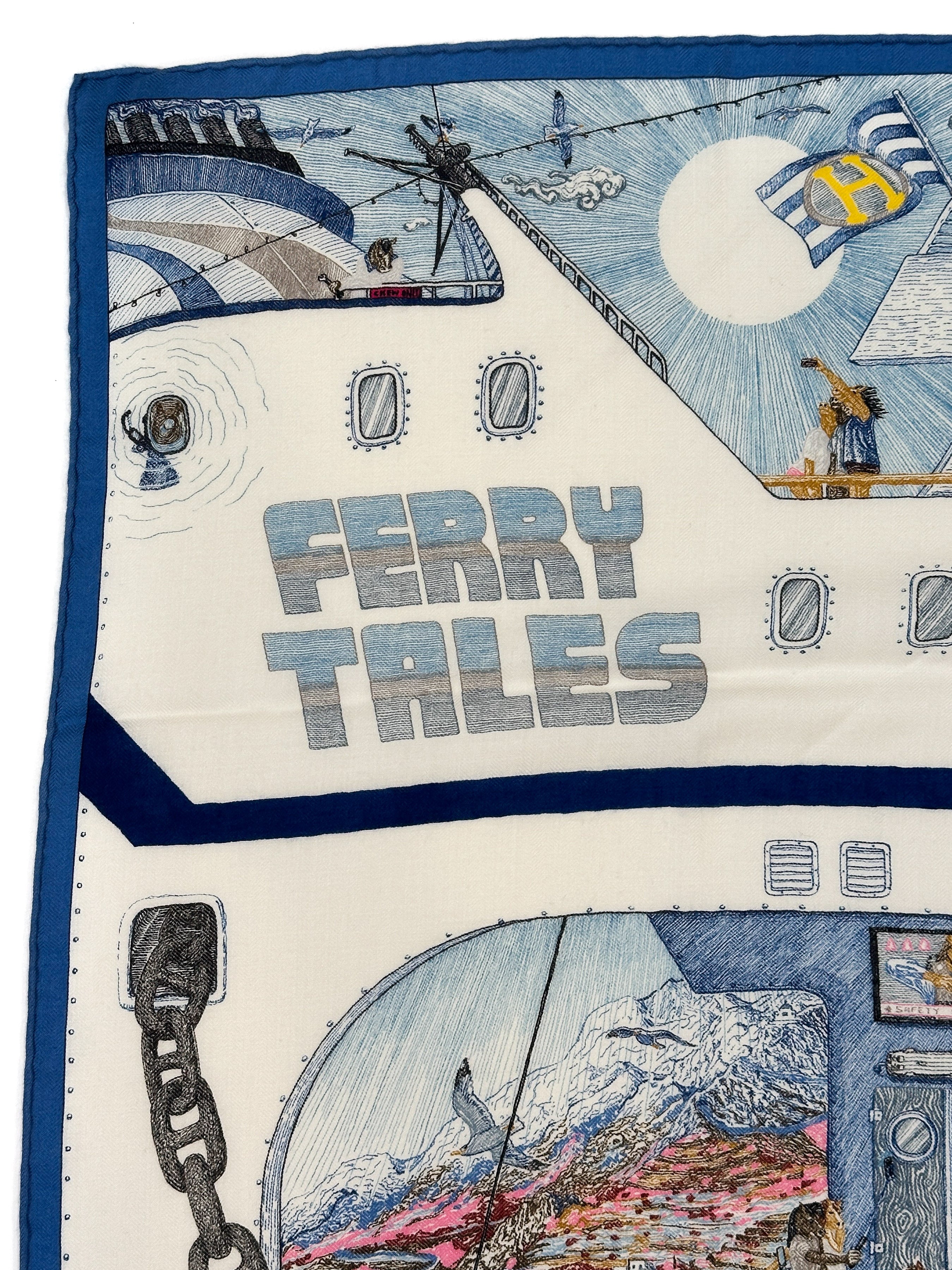 Hermès Ferry Tales Cashmere Silk 100