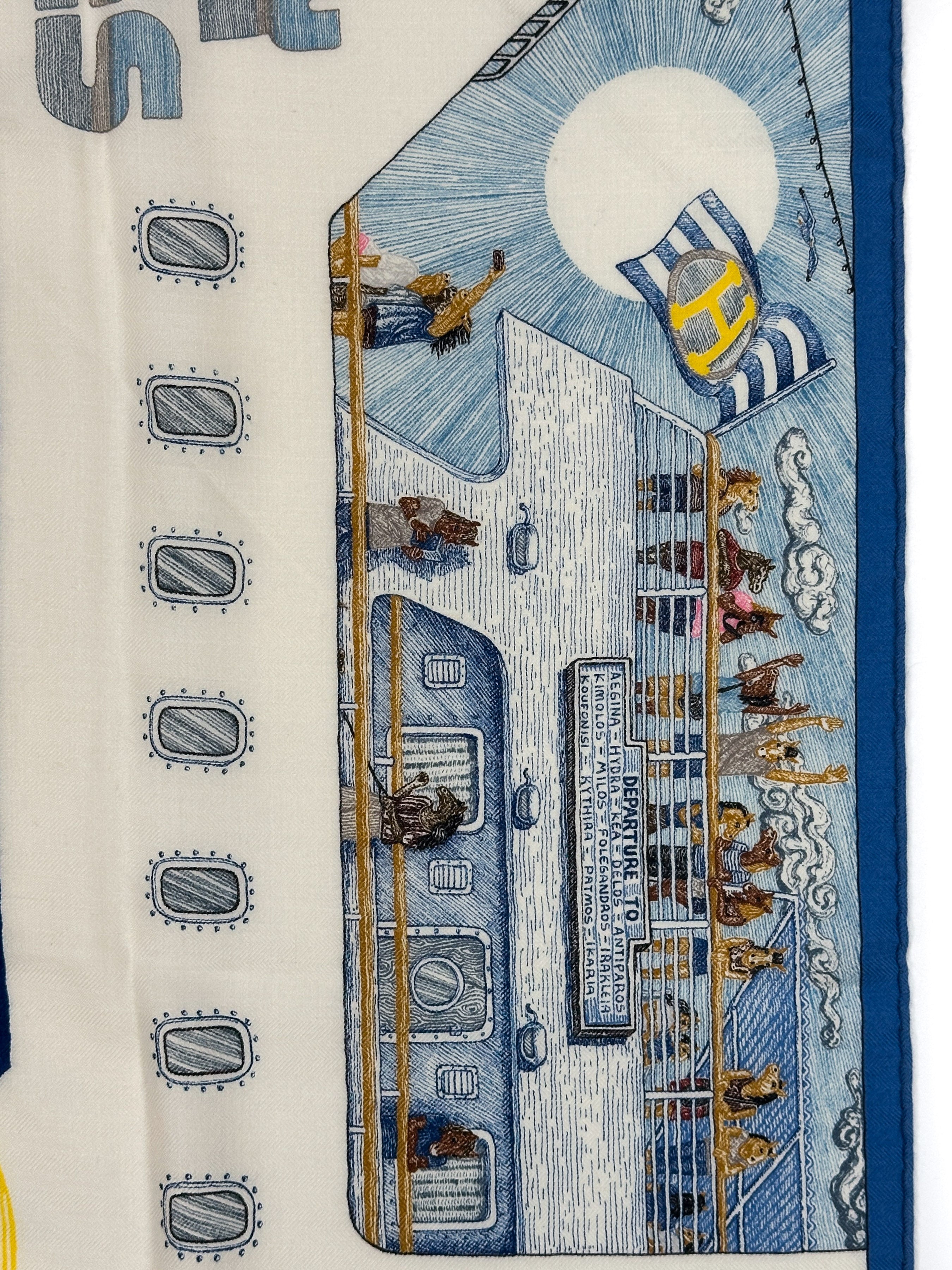 Hermès Ferry Tales Cashmere Silk 100