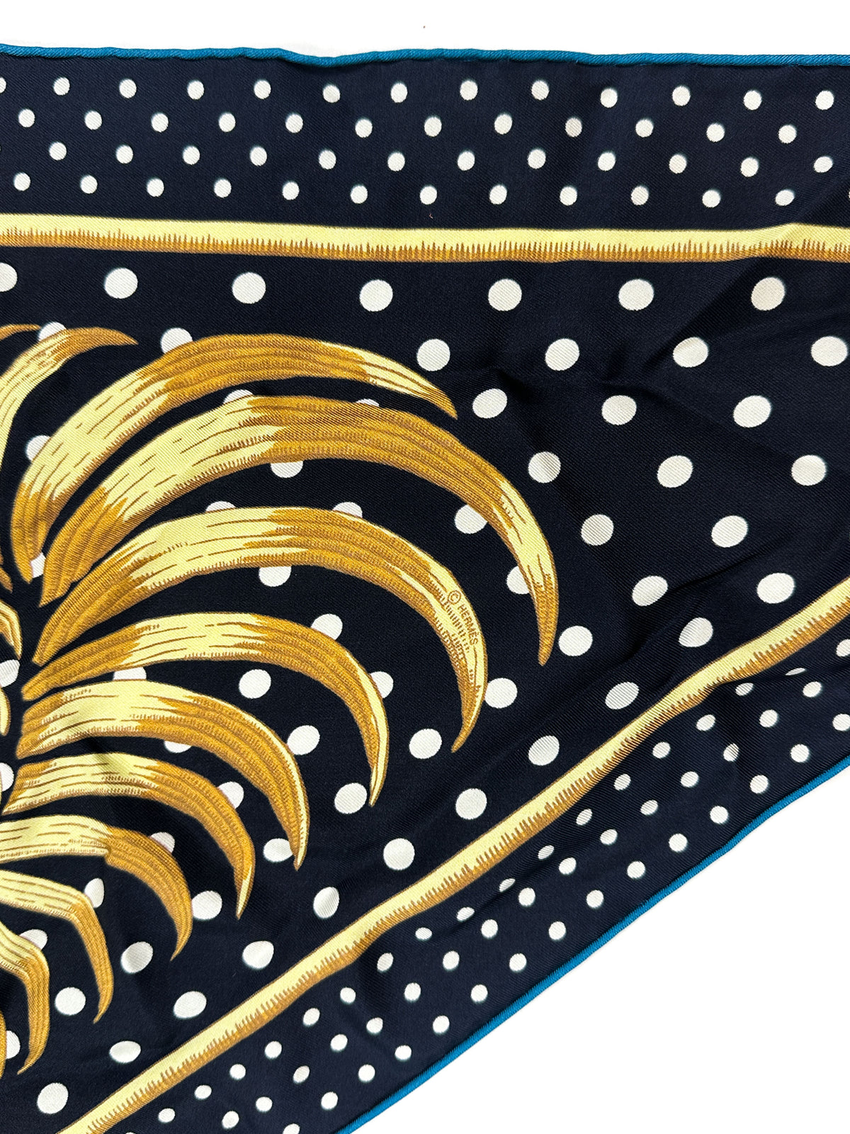 Hermès Tigre Royal Pointe Royale Washed Silk Triangle