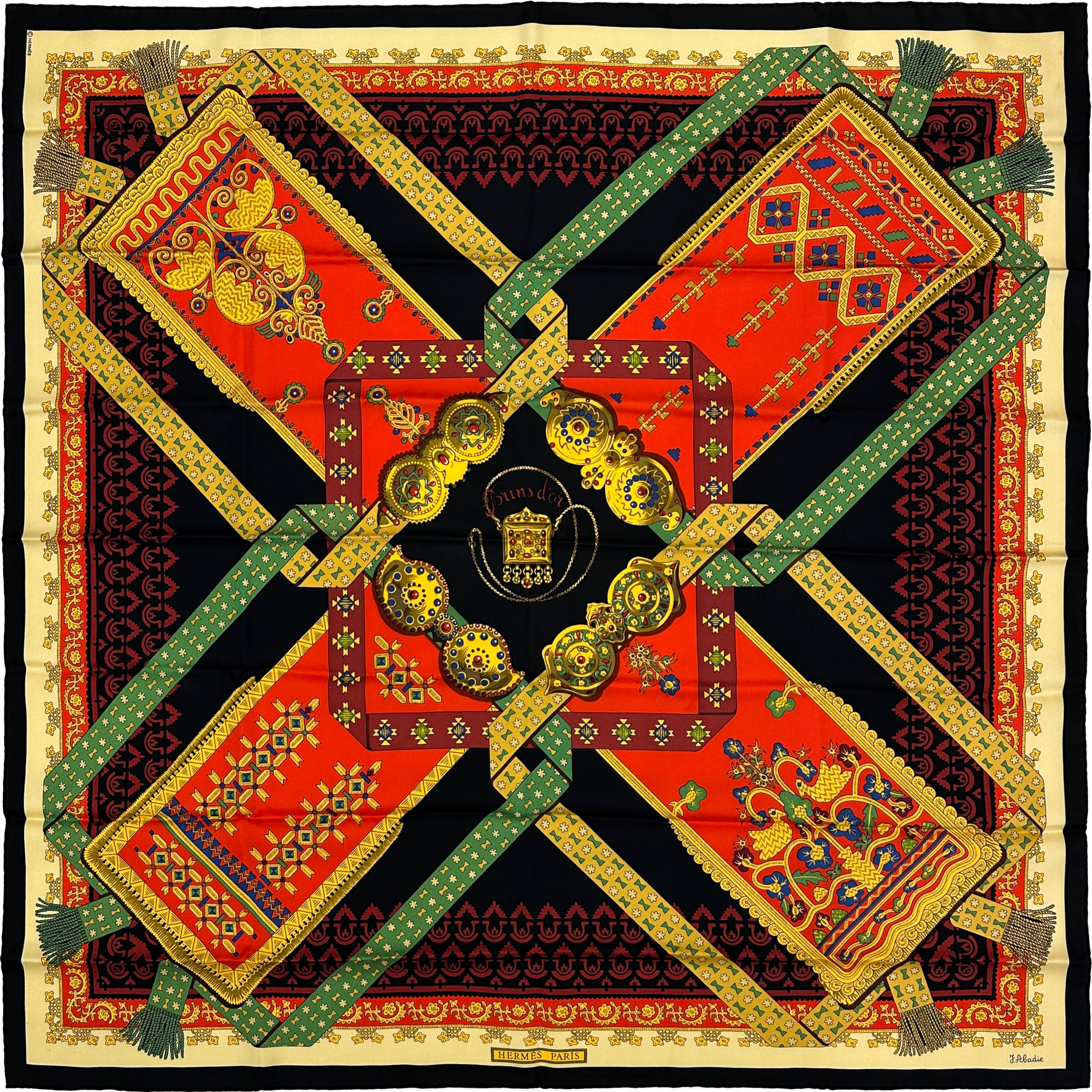Hermès Brins d'or 90