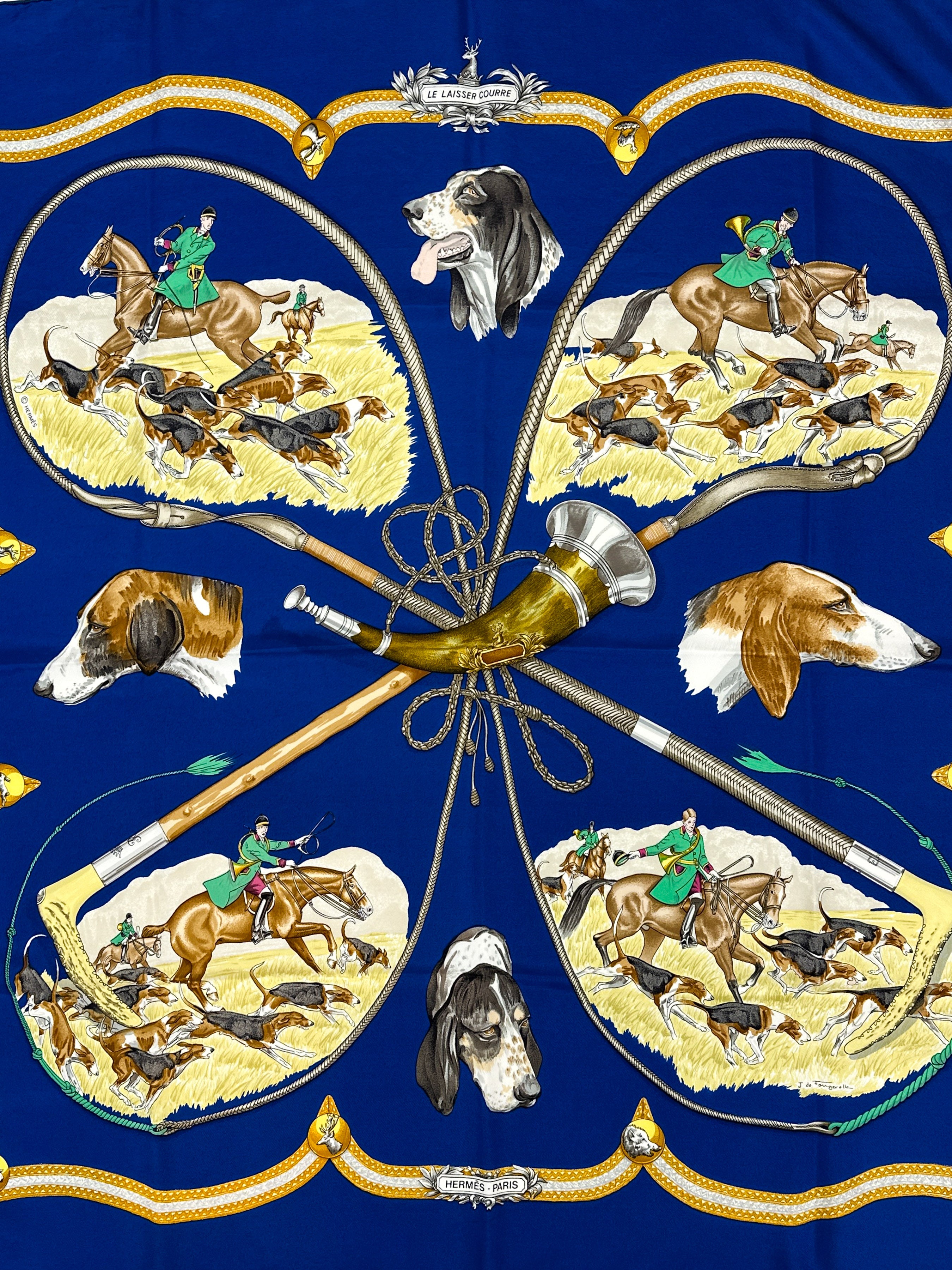 Hermès Le Laisser Courre 90