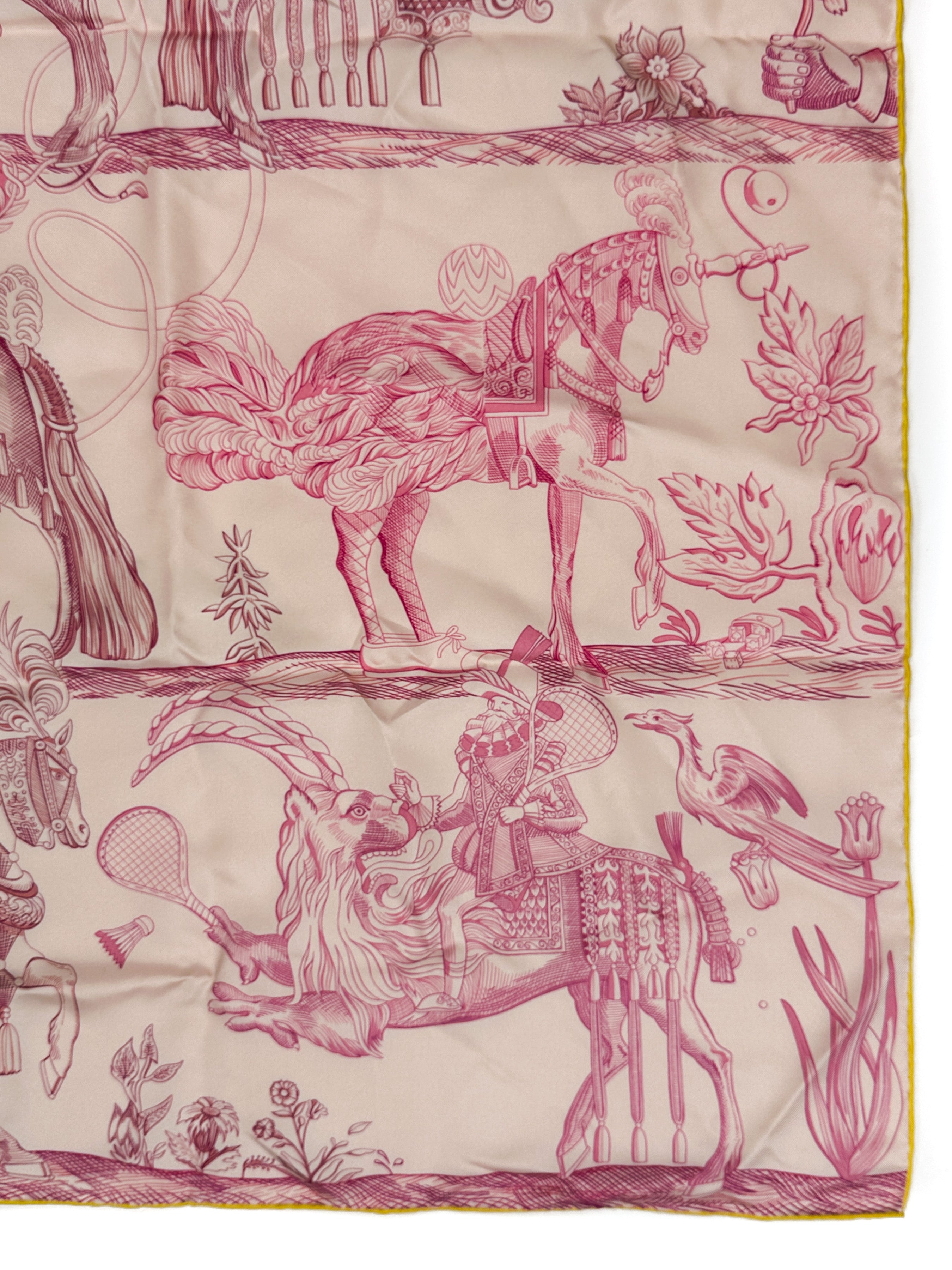 Hermès Della Cavalleria Favolosa Double Face 90