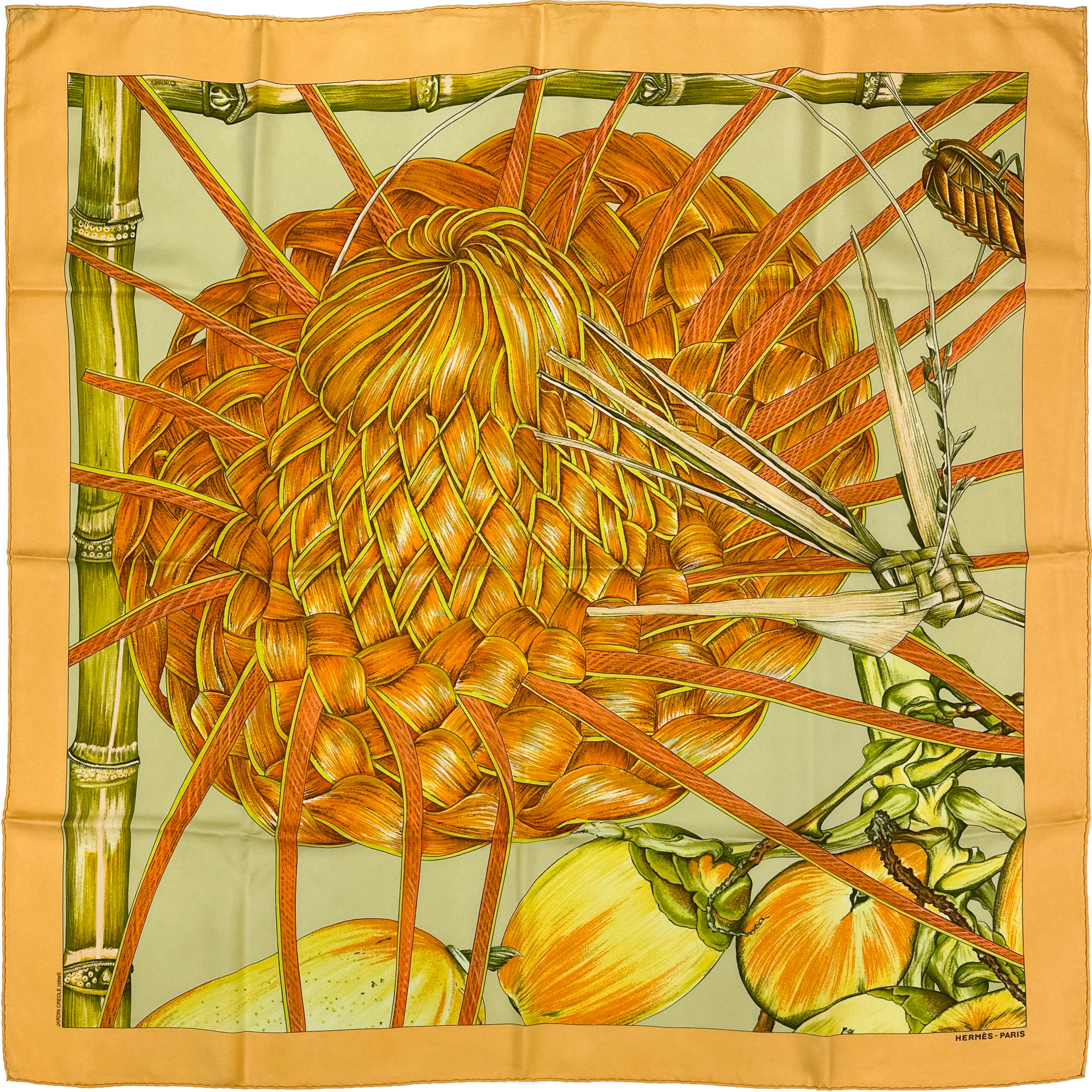 Hermès Jardin Creole Detail 90