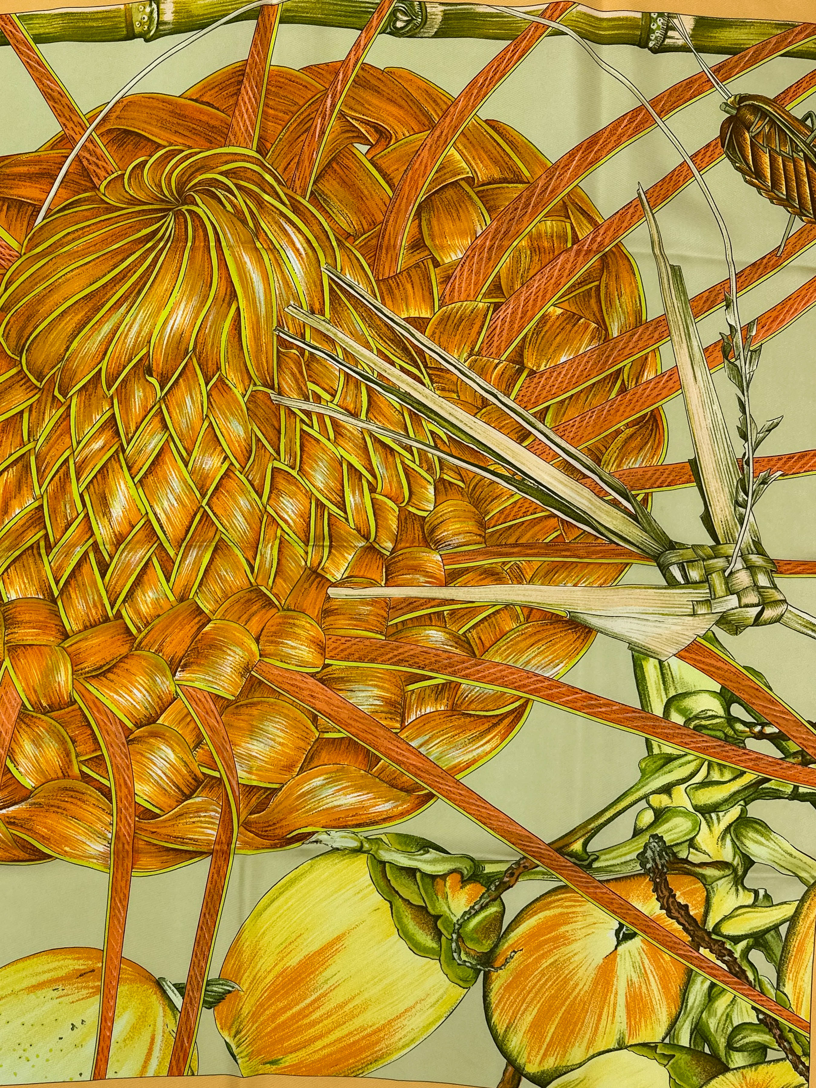 Hermès Jardin Creole Detail 90