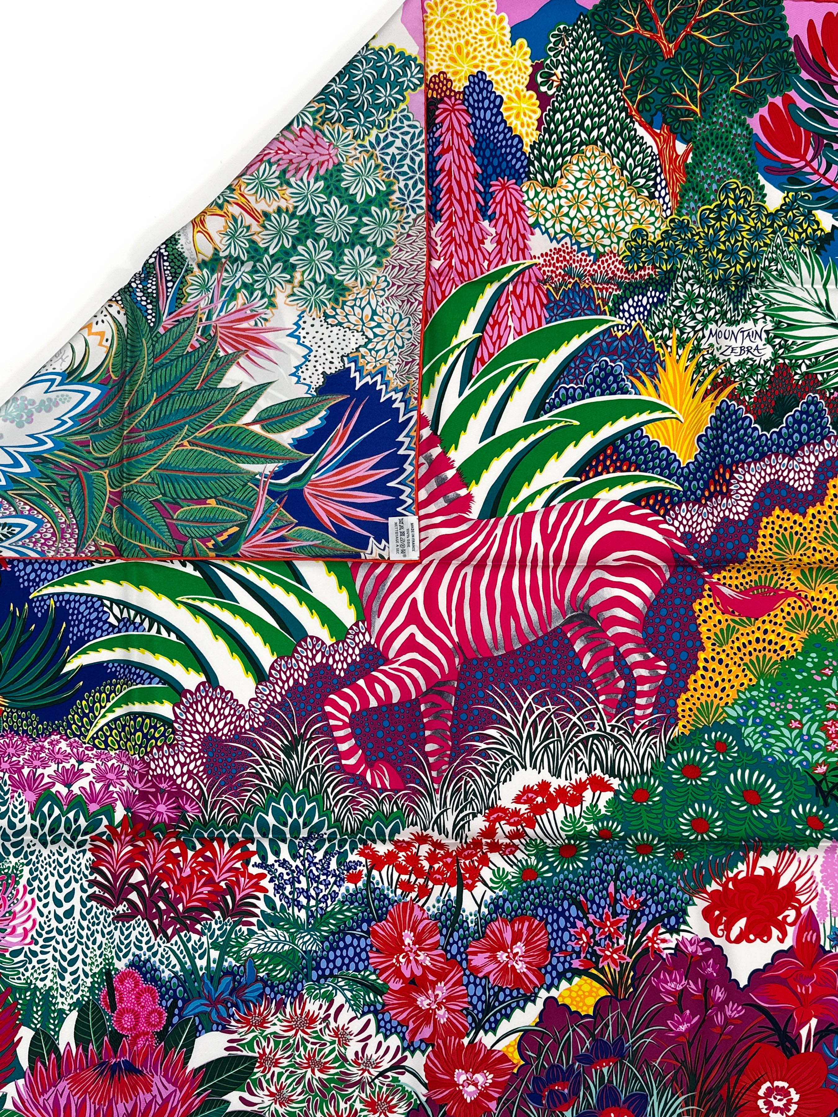 Hermès Mountain Zebra 90