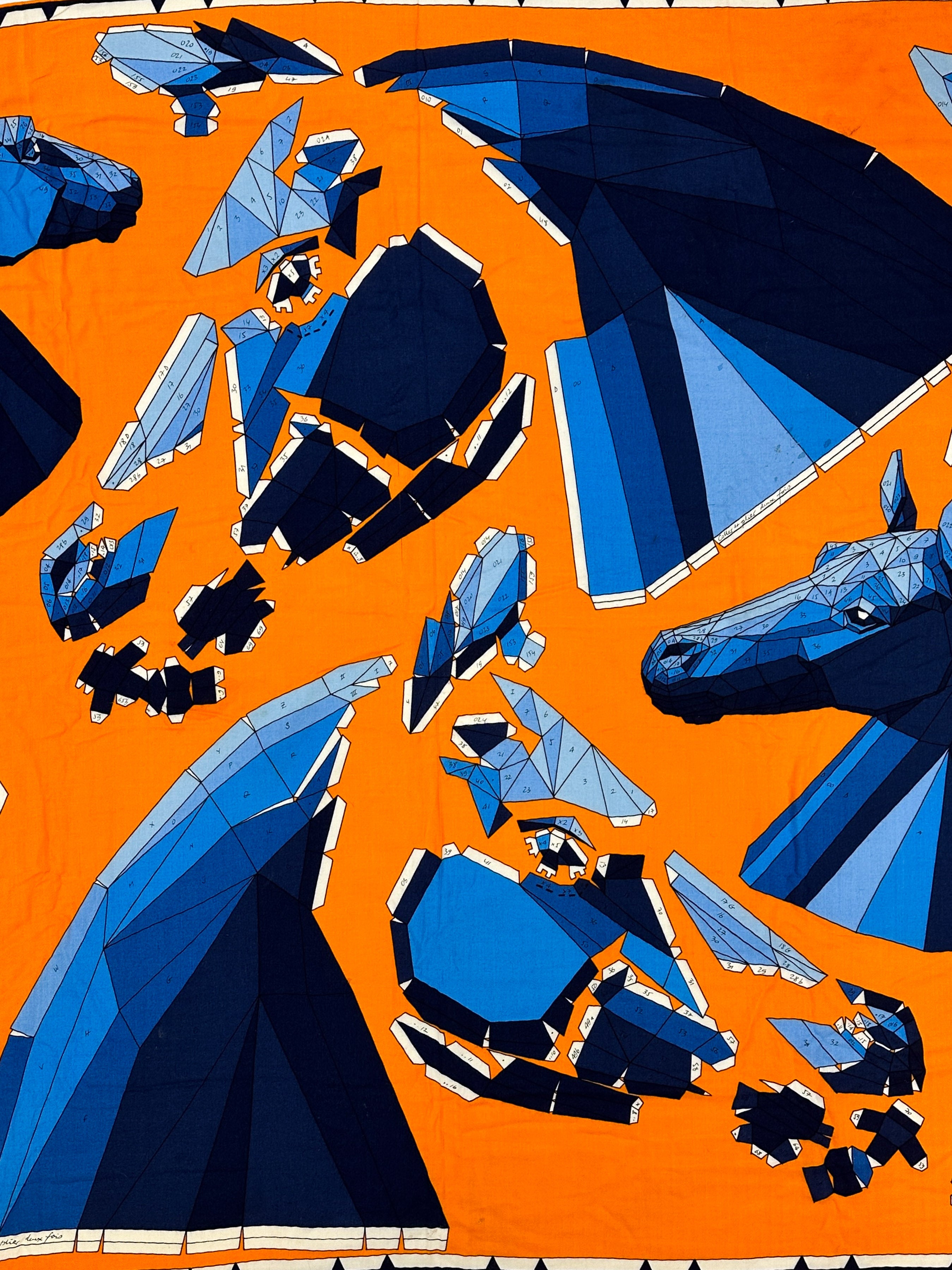 Hermès Se Plier au Jeu Cashmere Silk 140