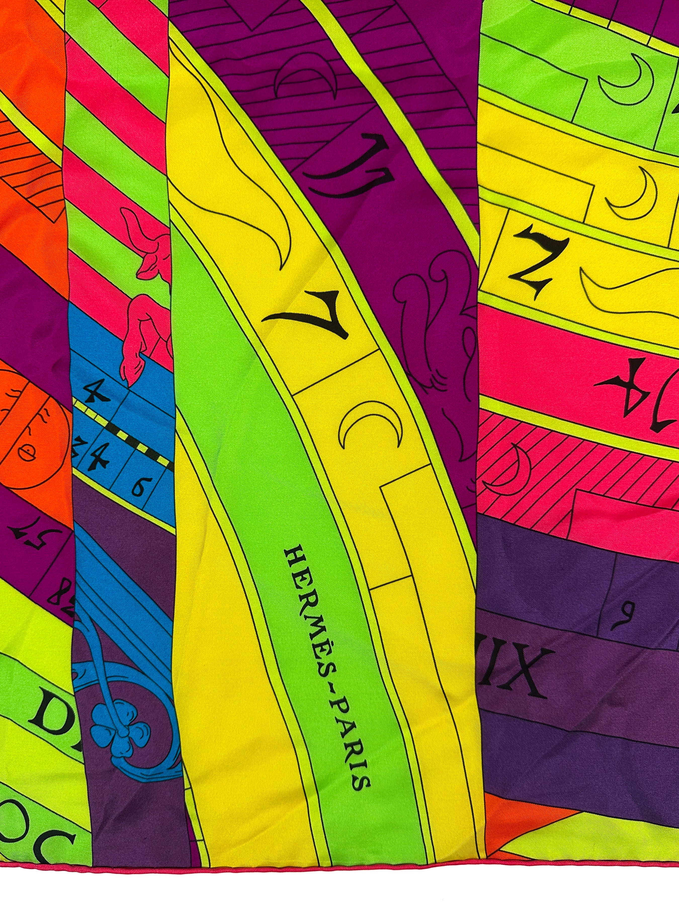 Hermès Astrologie Nouvelle Silk 140