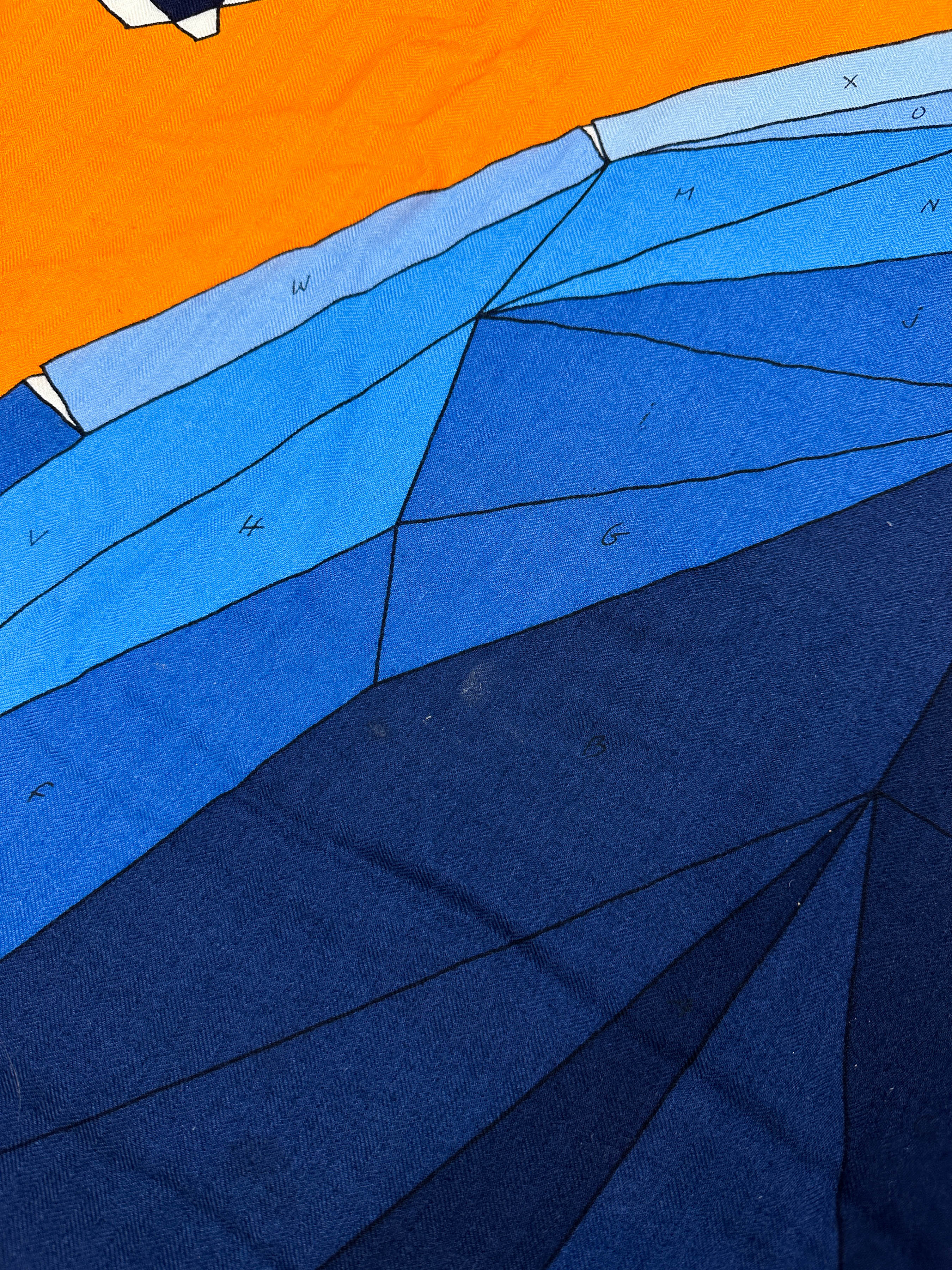 Hermès Se Plier au Jeu Cashmere Silk 140