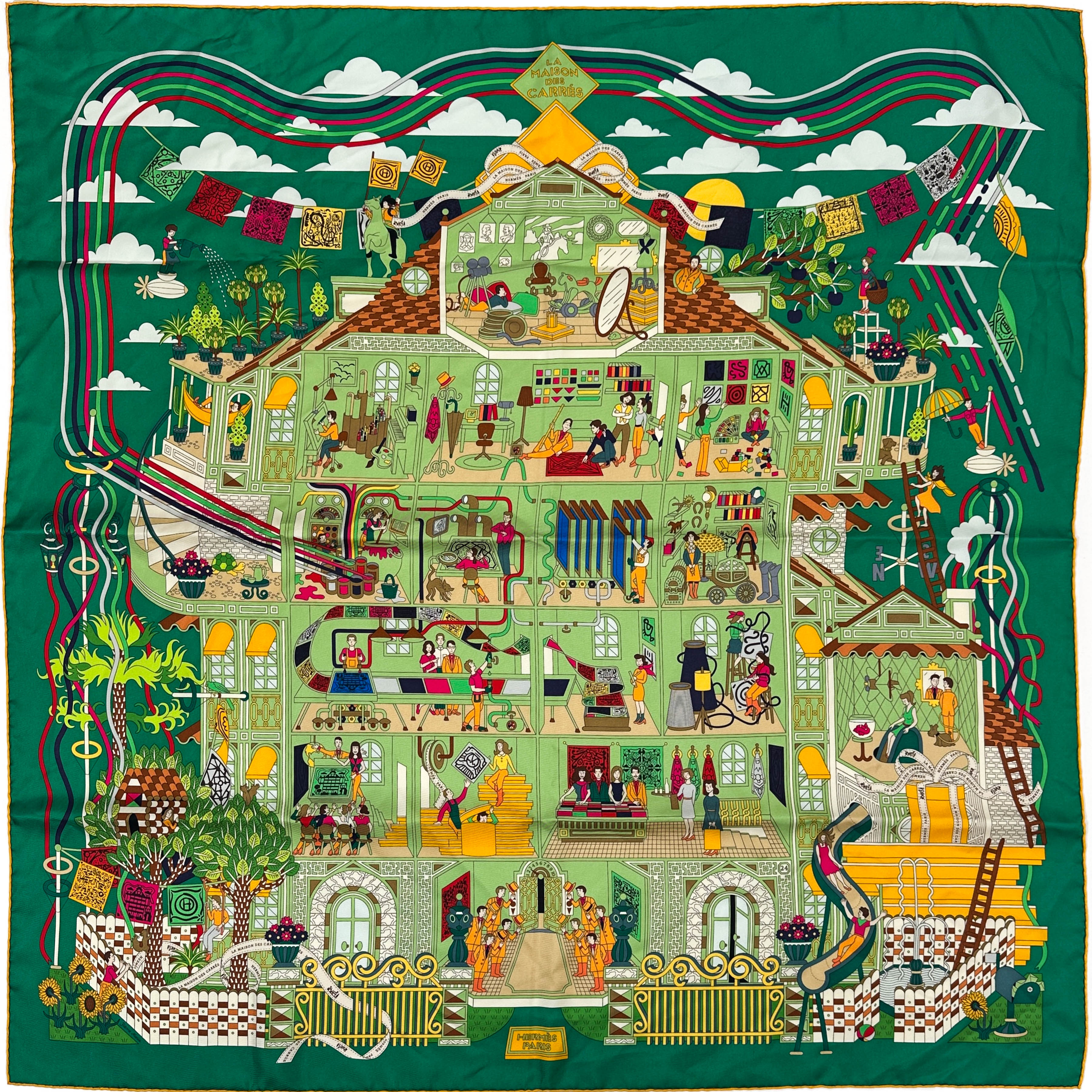 Hermès La Maison des Carrés 90