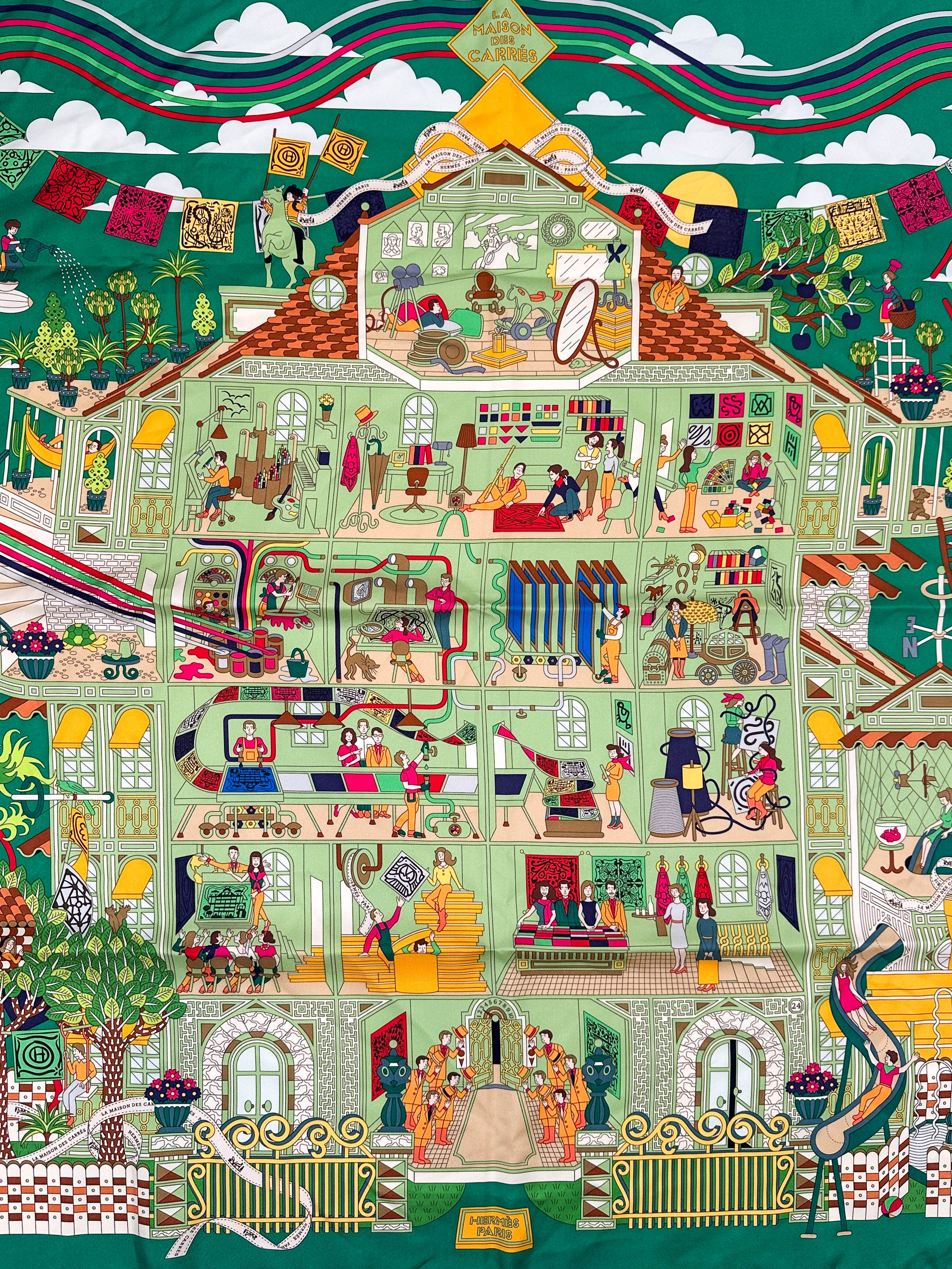 Hermès La Maison des Carrés 90
