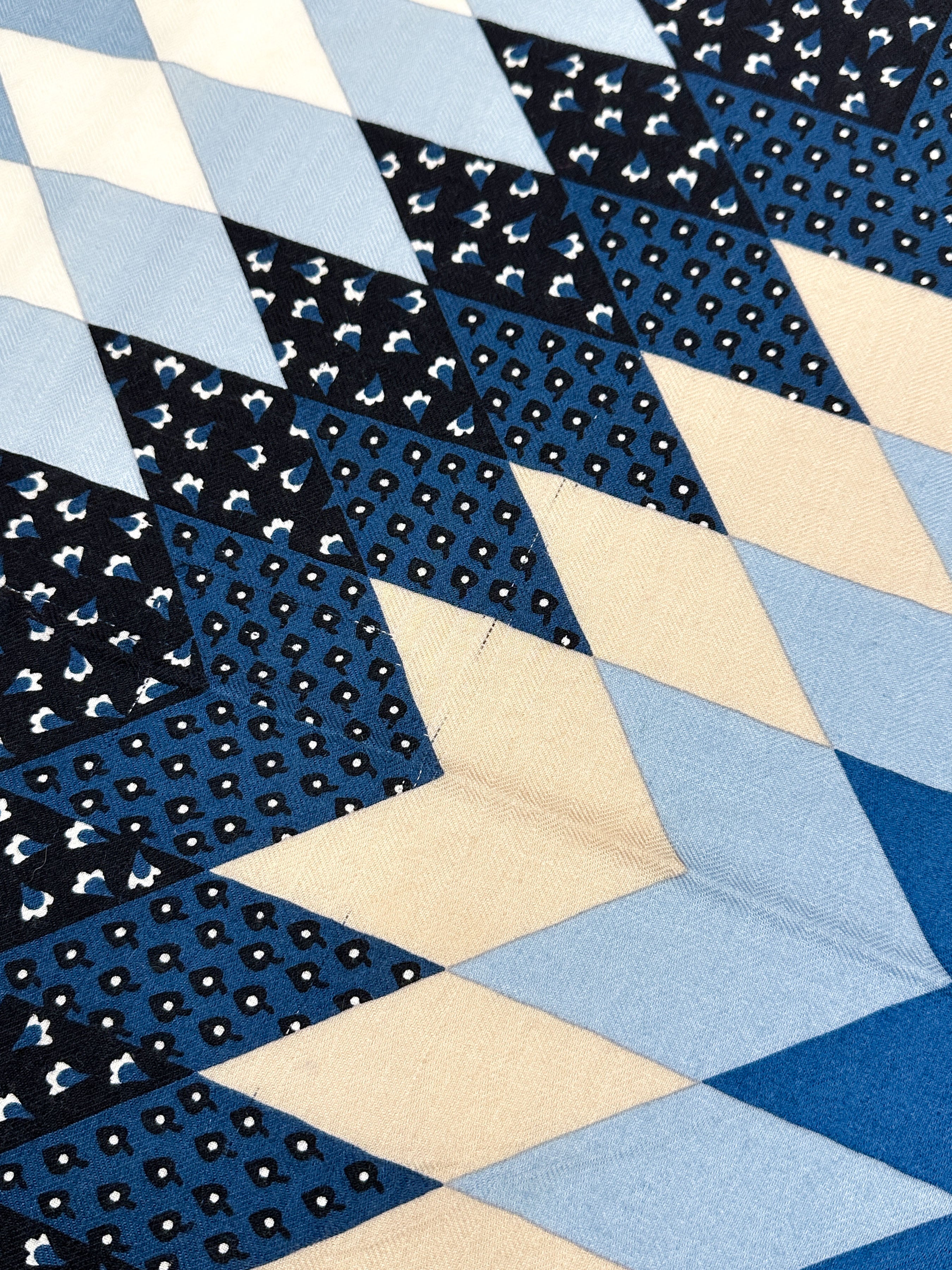 Hermès American Quilts Cashmere Silk 140