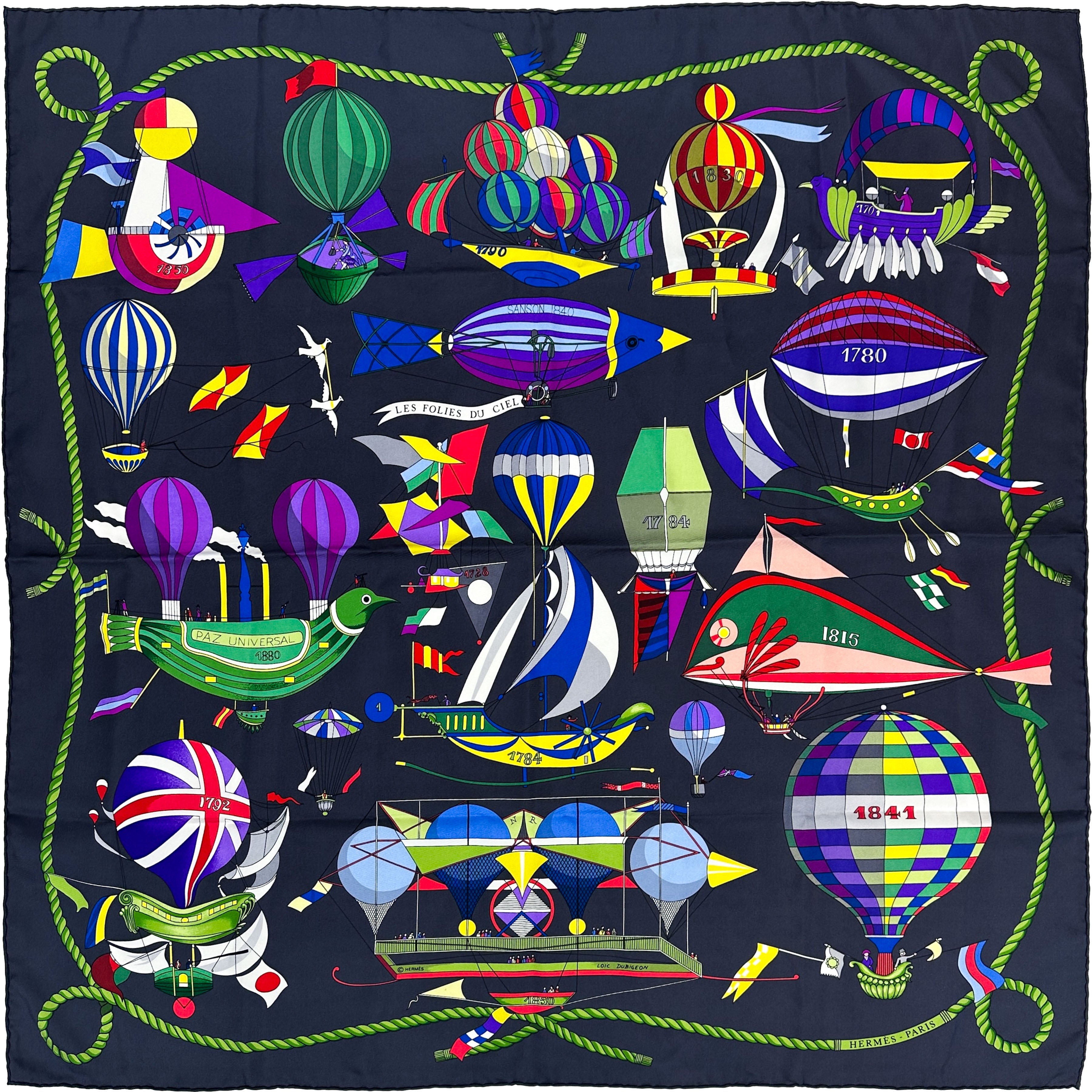 Hermès Folies du Ciel 90