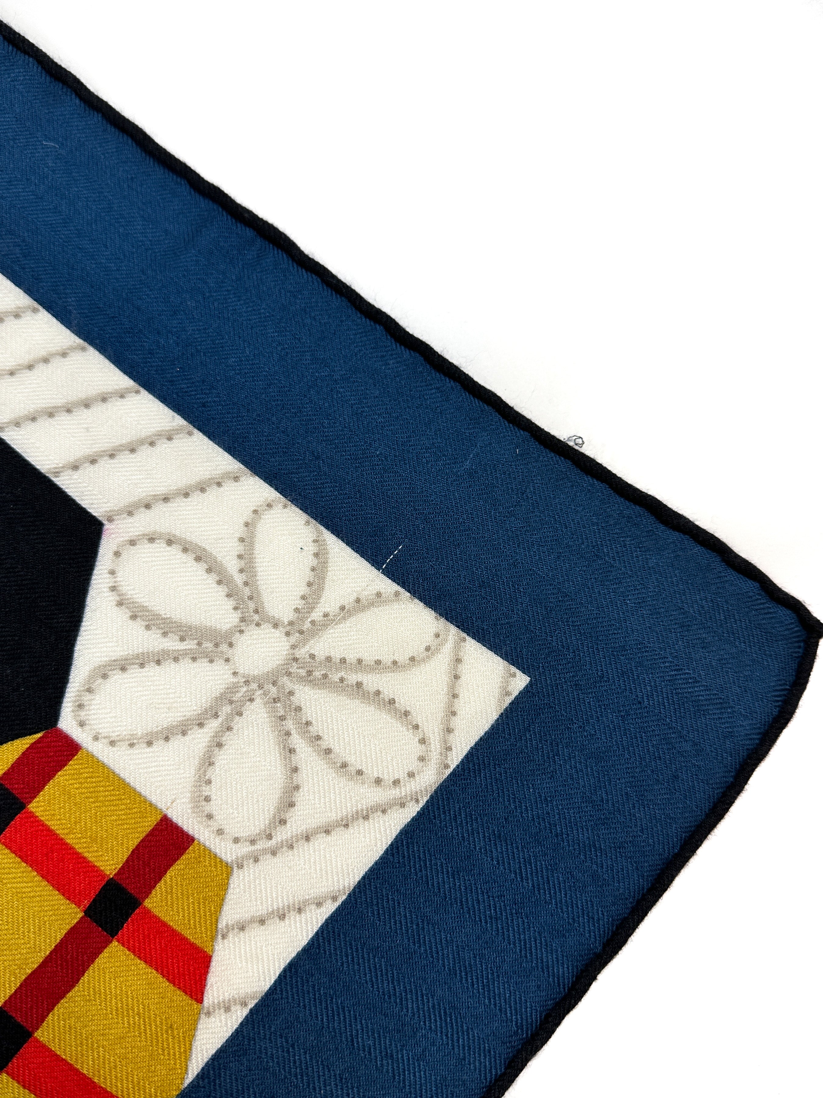 Hermès American Quilts Cashmere Silk 140