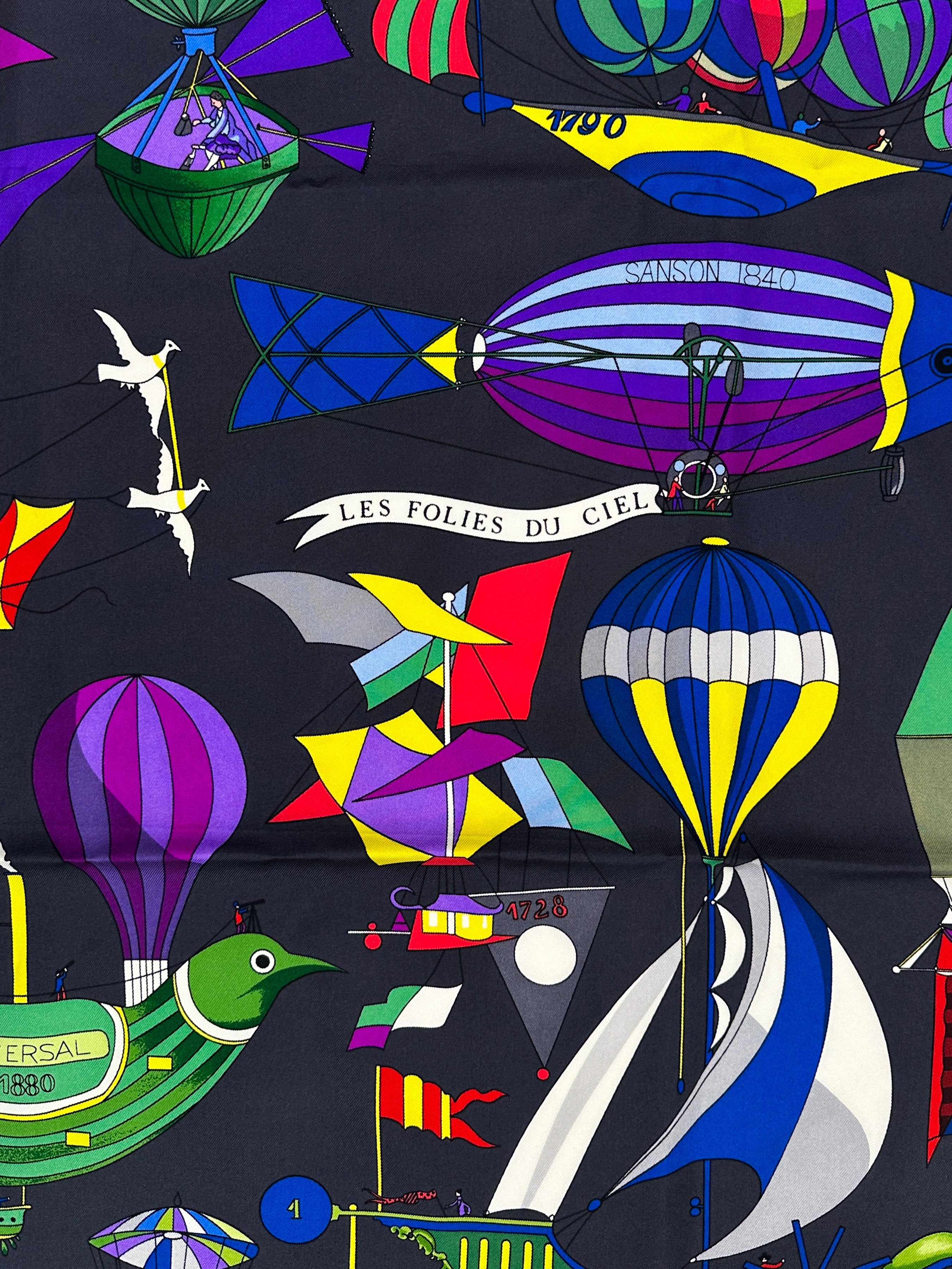 Hermès Folies du Ciel 90