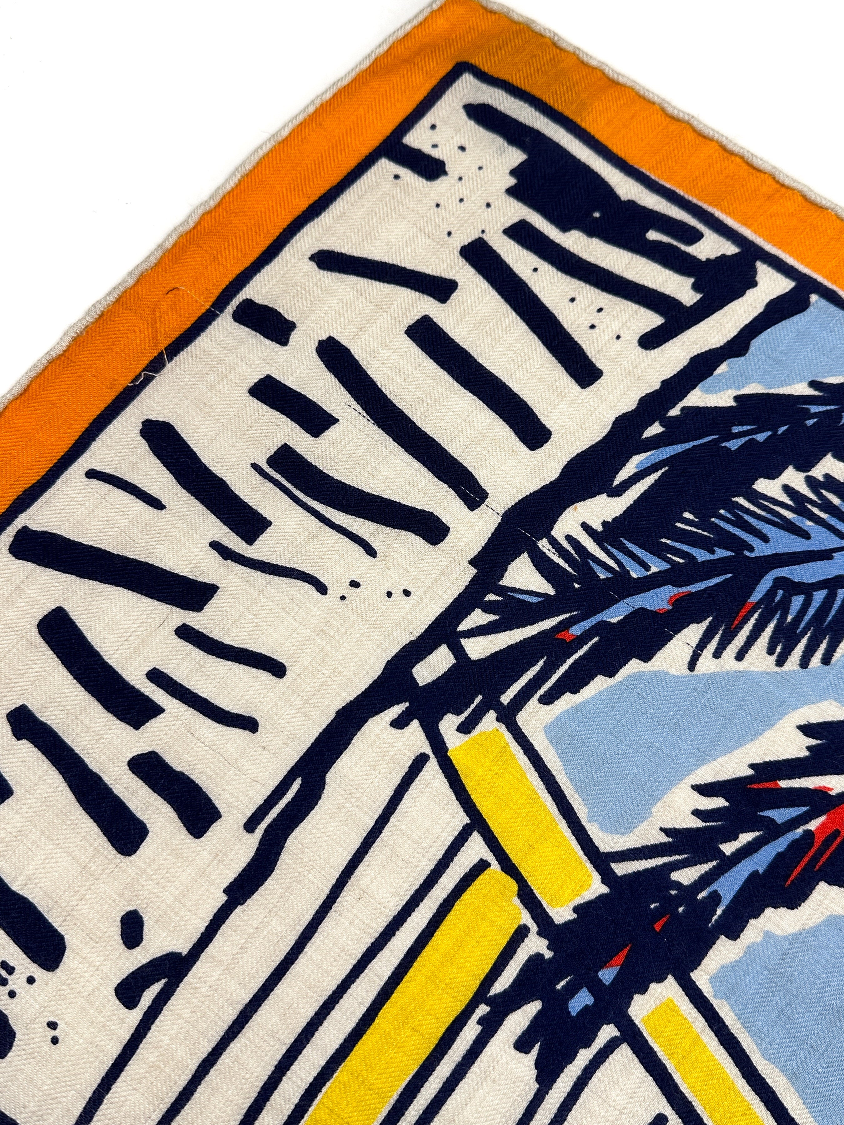 Hermès Rayures d'Ete Cashmere Silk 140