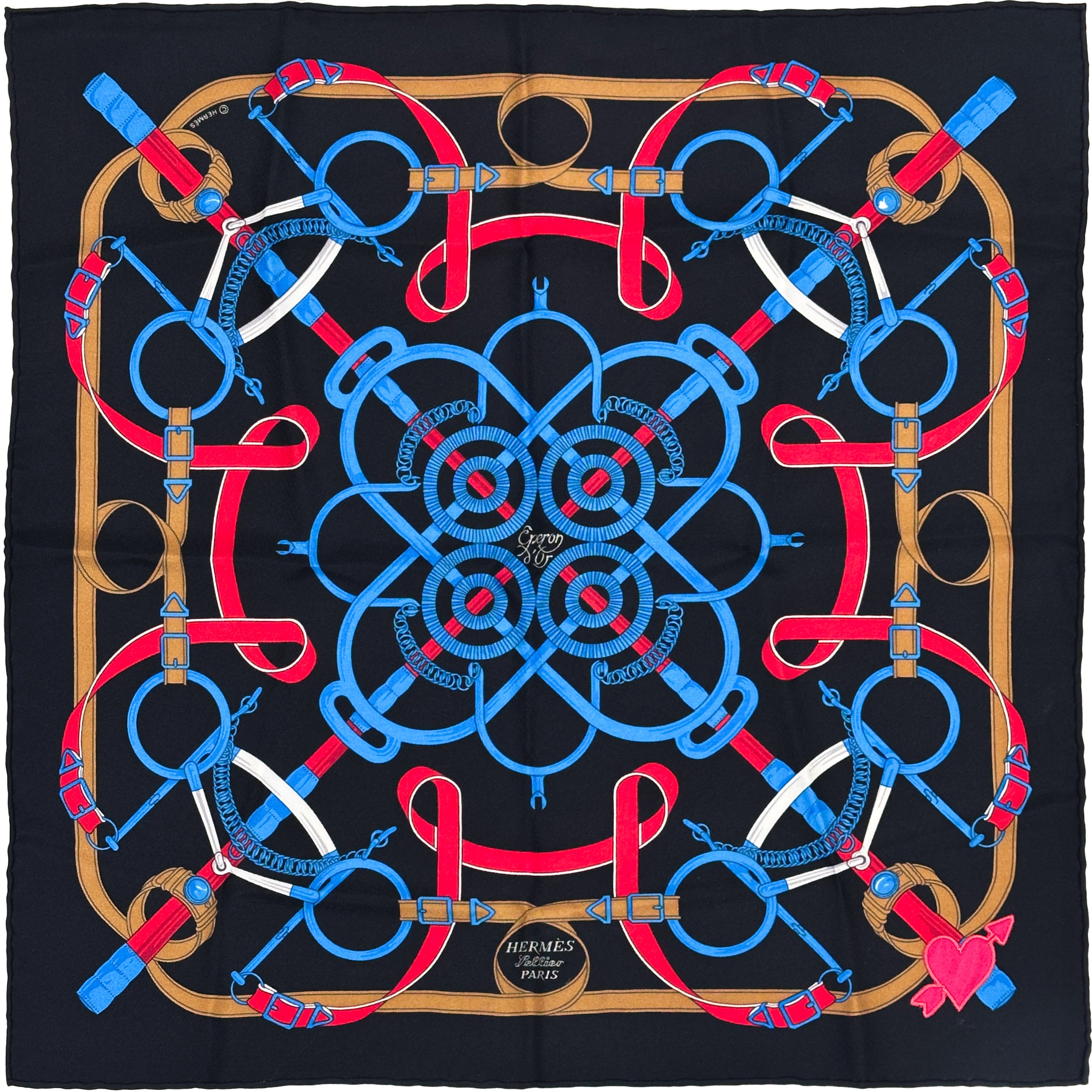 Hermès Eperon d'Or Sticker Appliqué 45