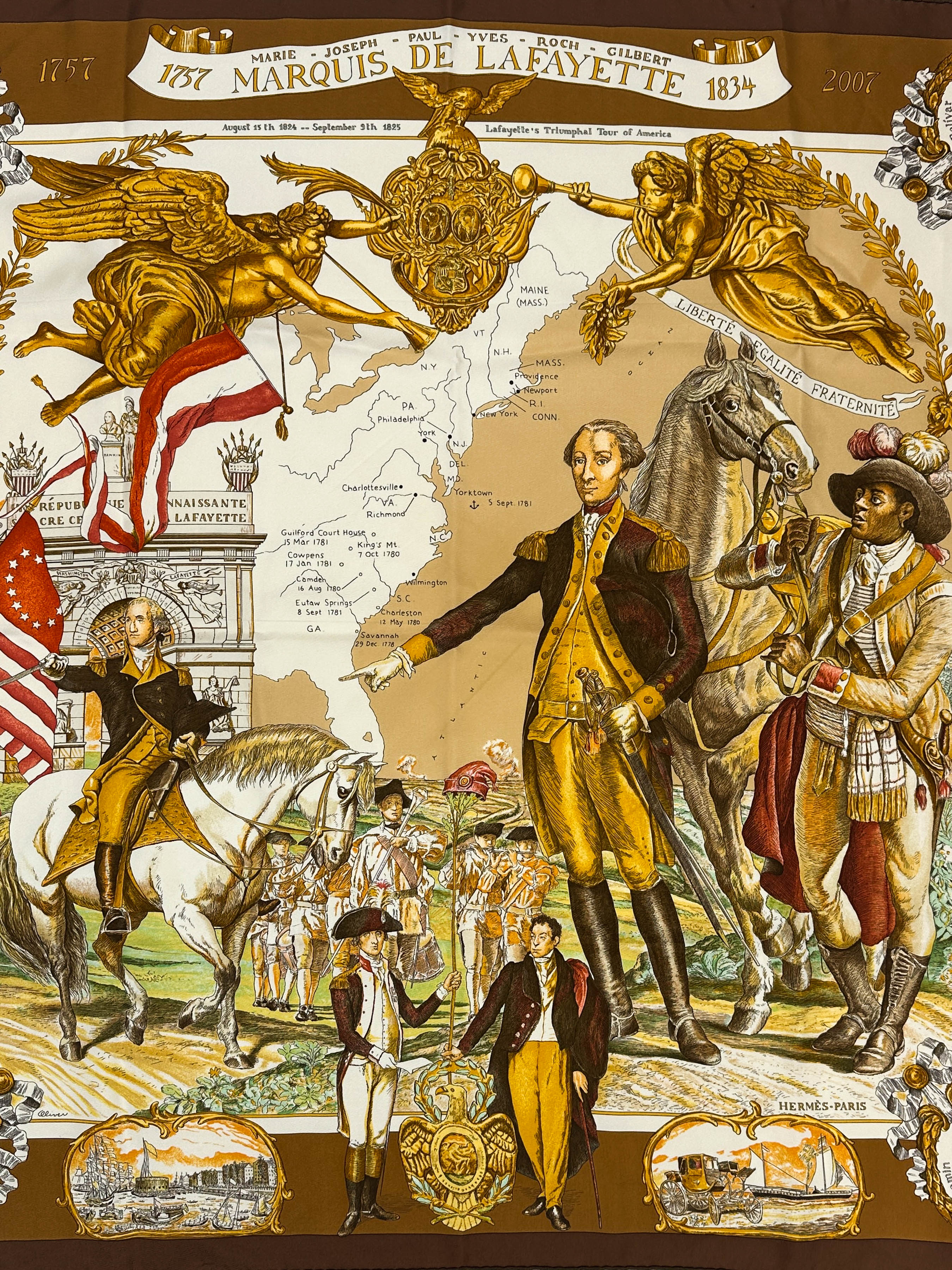 Hermès Marquis de Lafayette 90