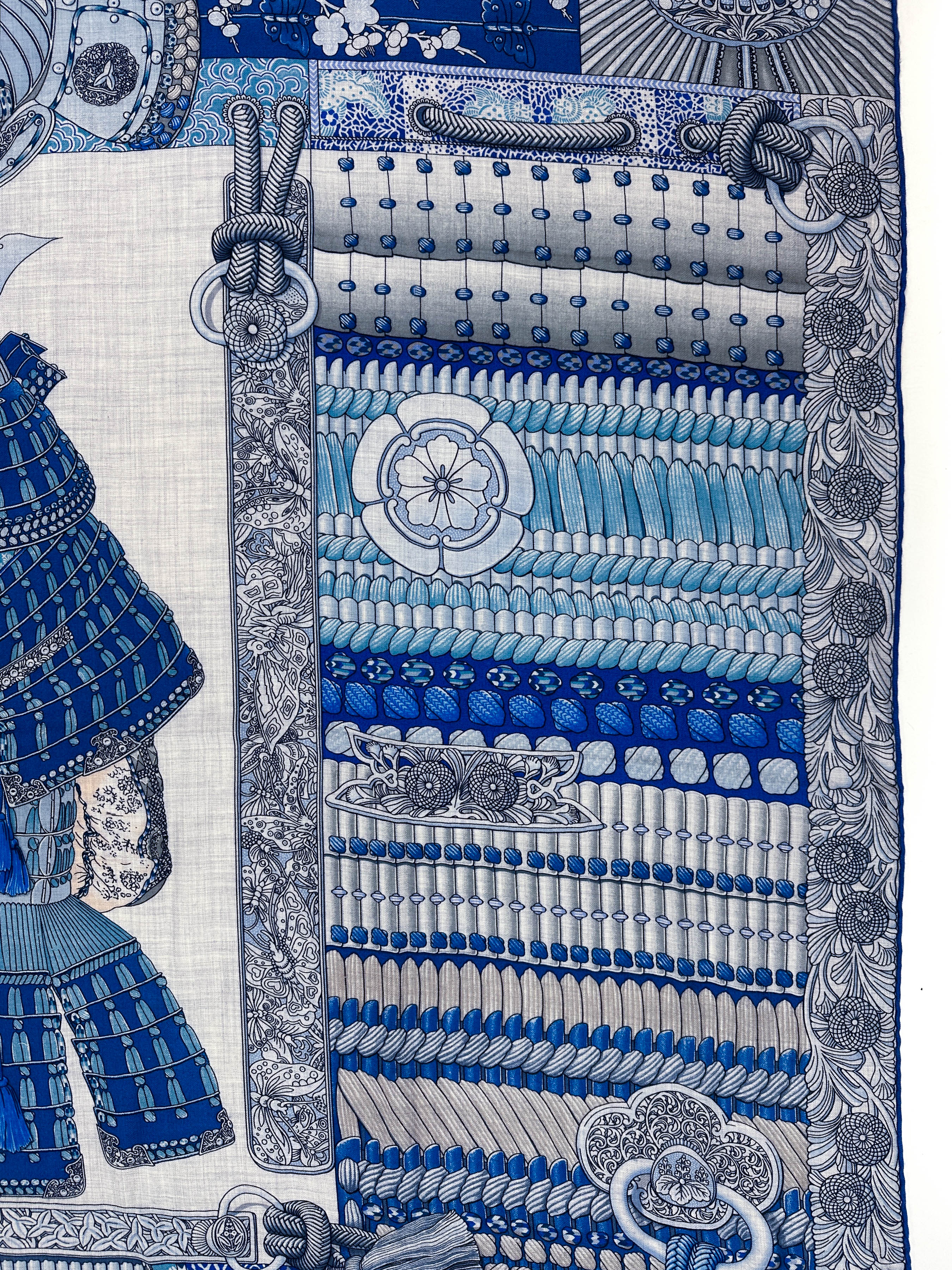 Hermès Parures de Samourais Cashmere Silk 140