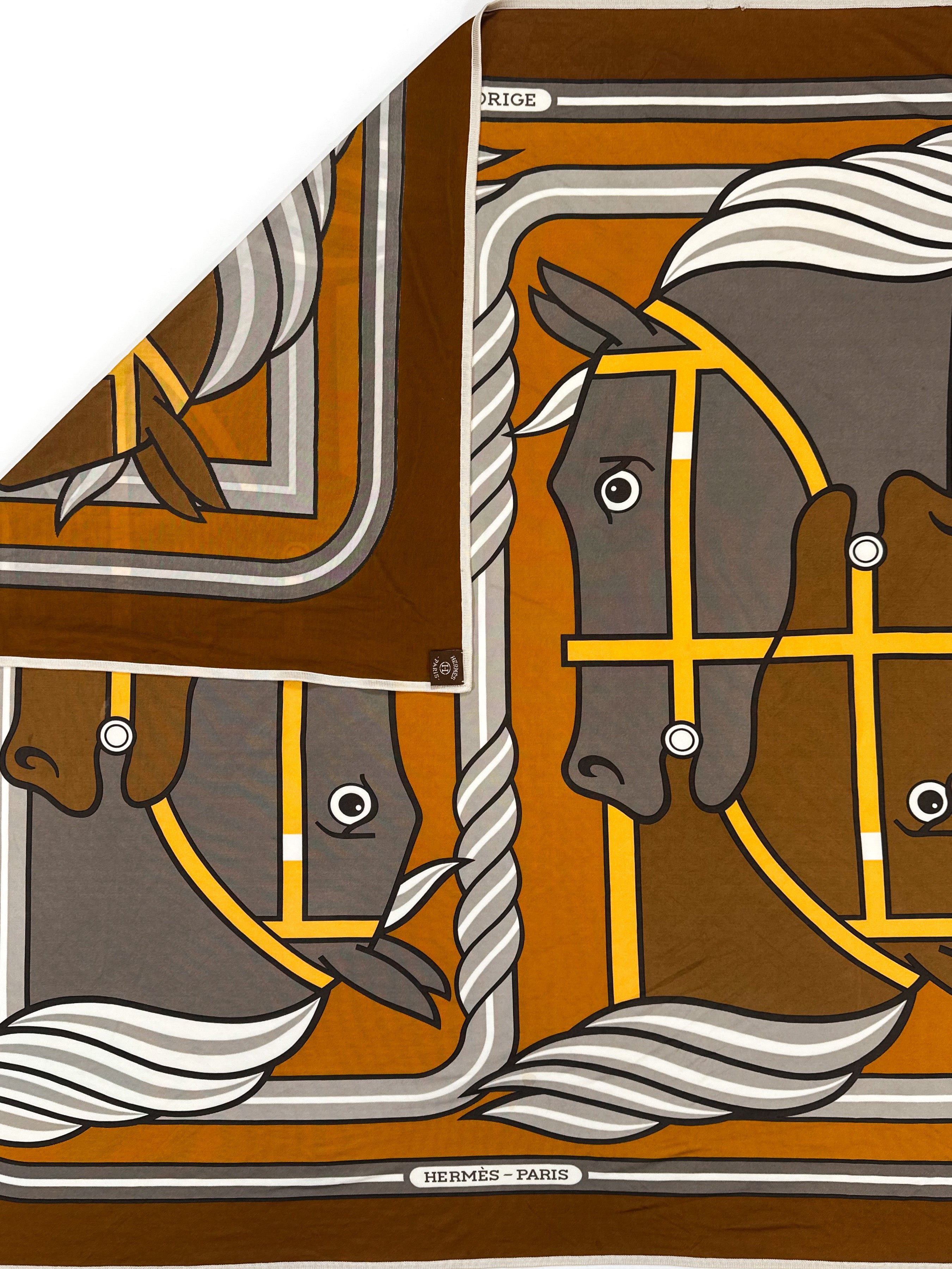 Hermès Quadrige Silk Jersey 90