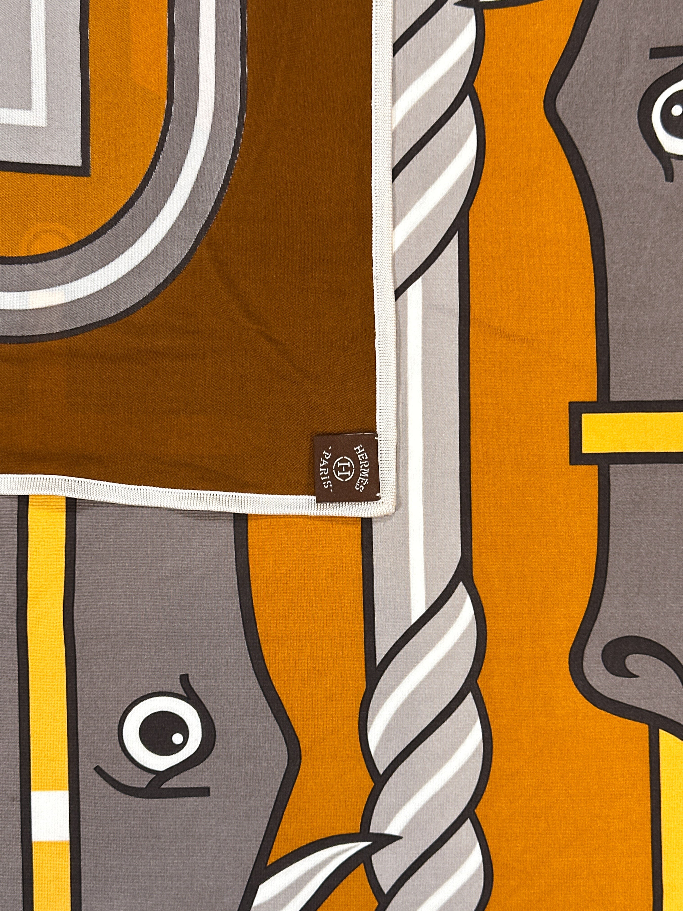 Hermès Quadrige Silk Jersey 90