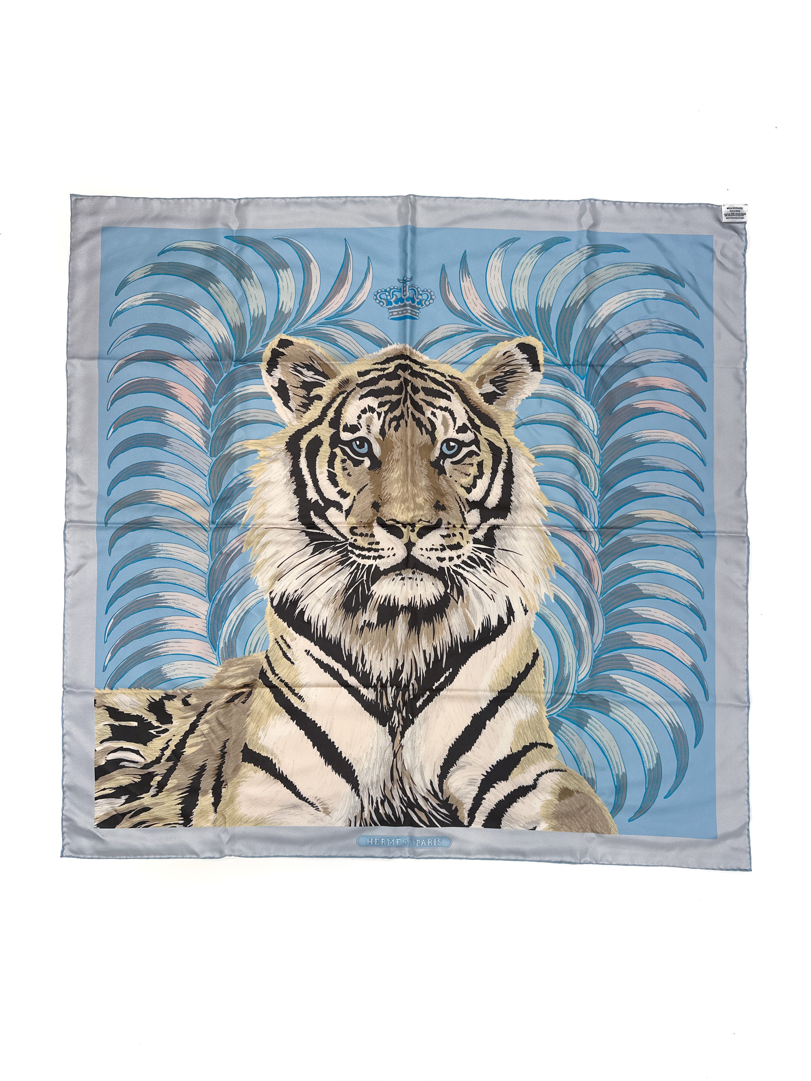 Hermès Tigre Royal Double Face 90