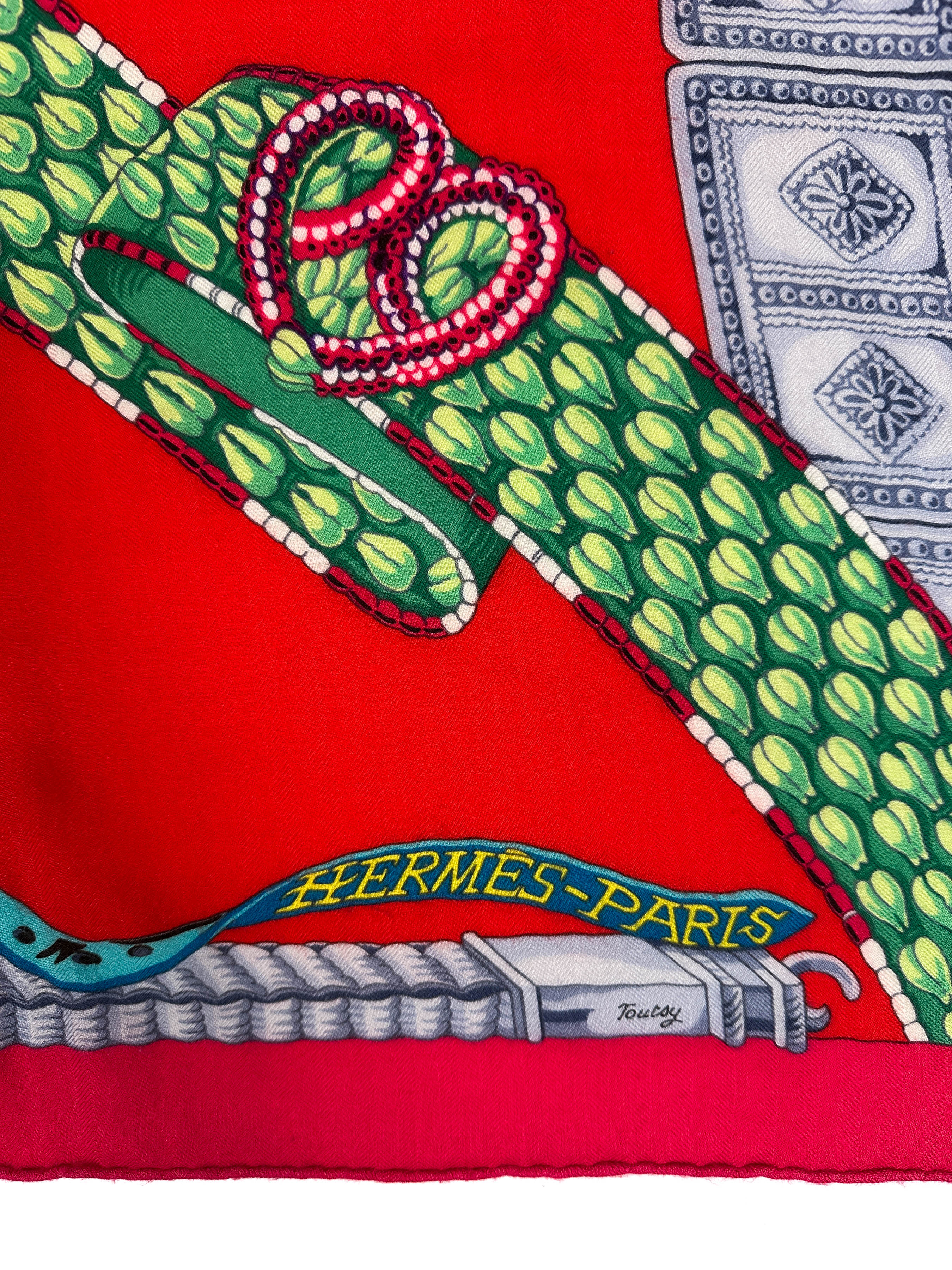 Hermès Centuries et Liens Cashmere Silk 140
