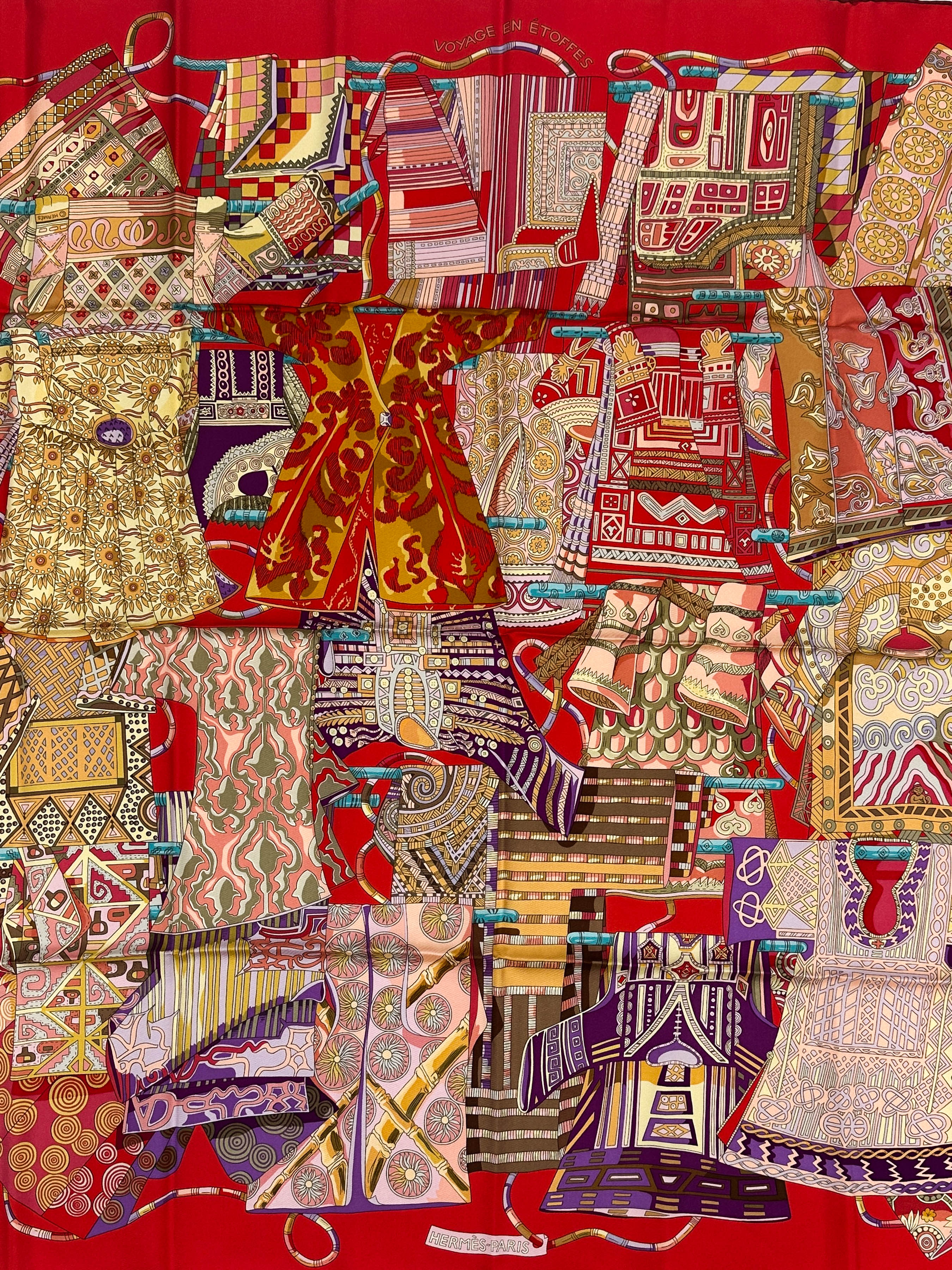 Hermès Voyage en Étoffes 90