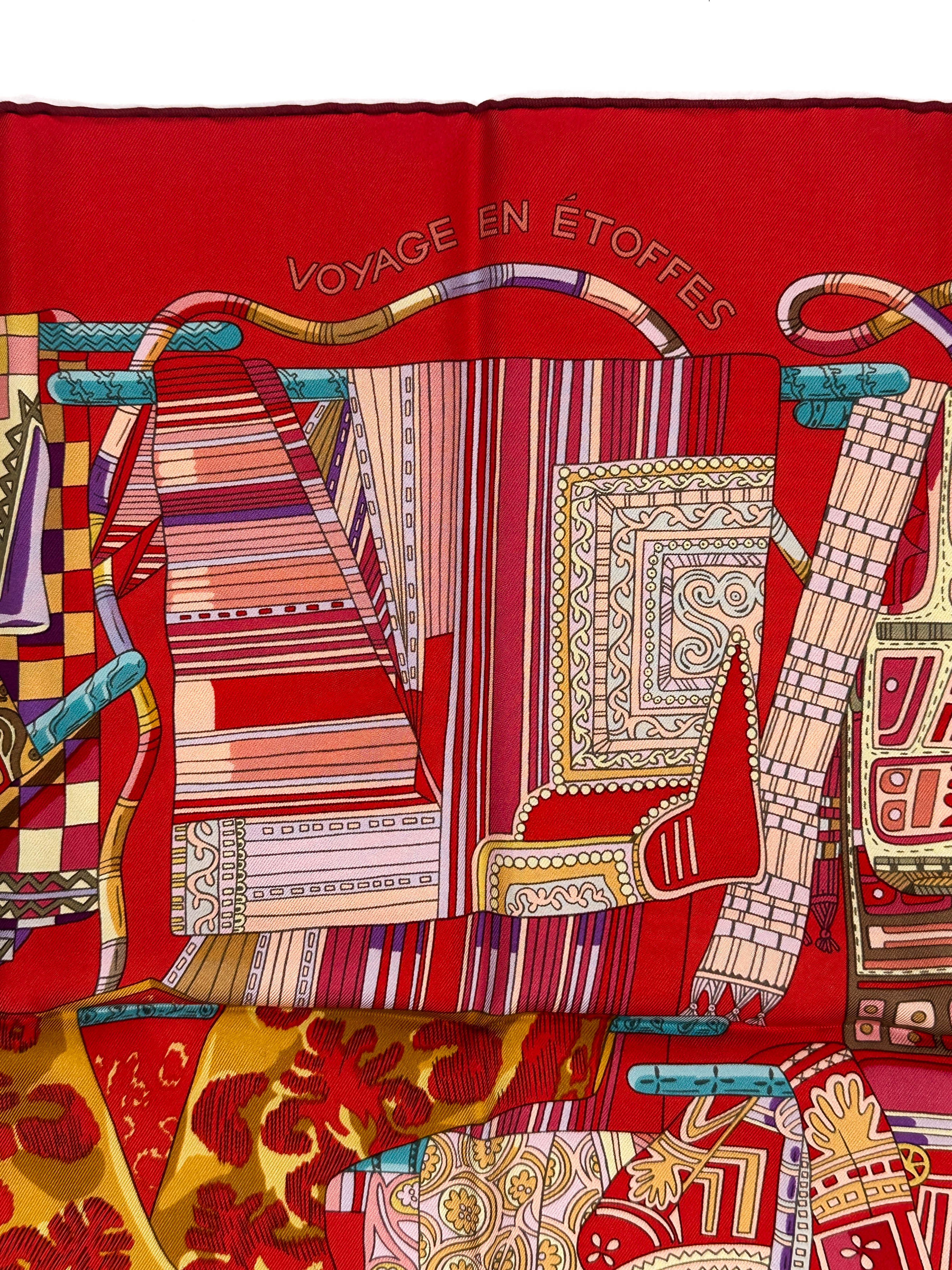 Hermès Voyage en Étoffes 90