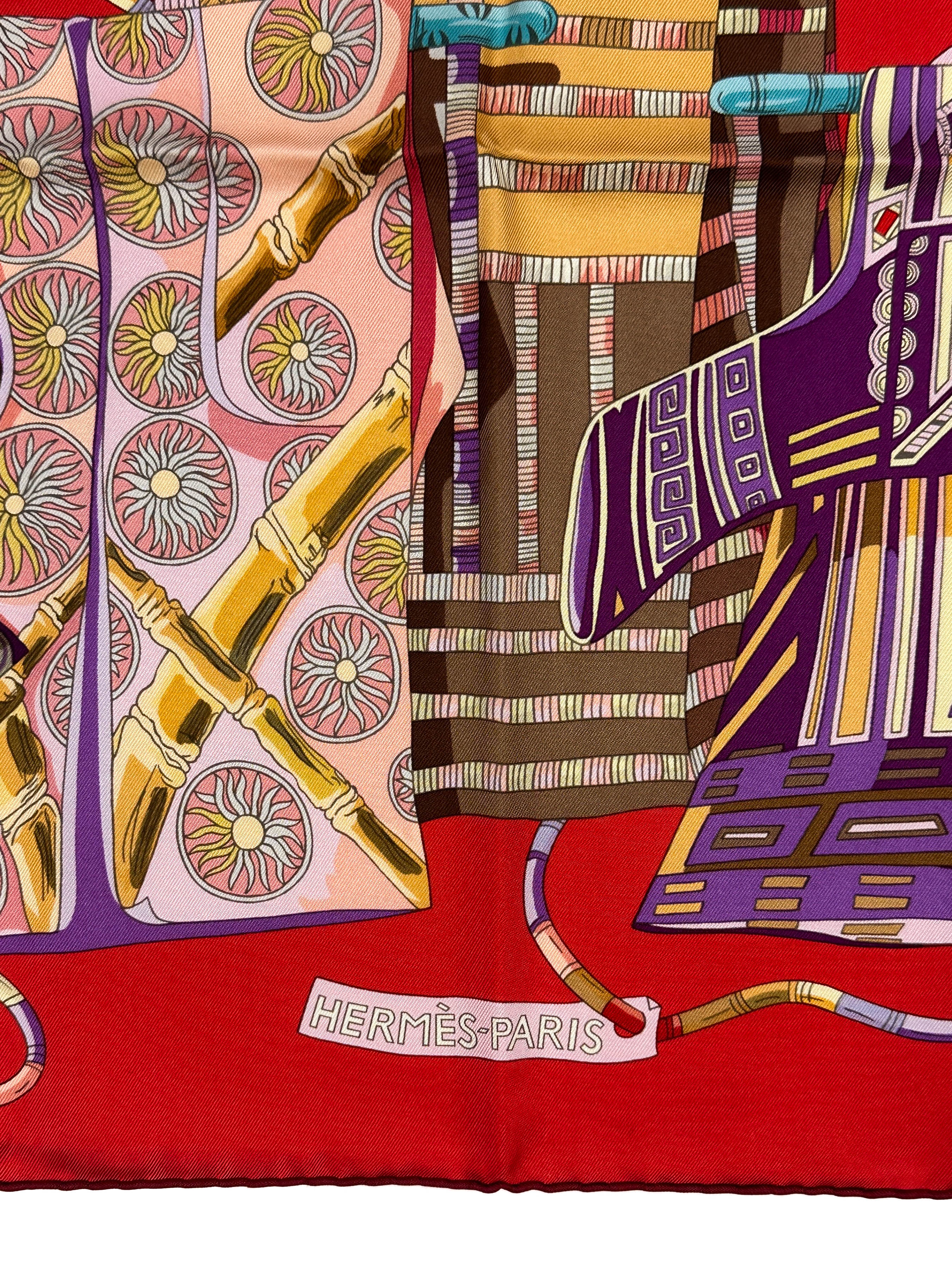 Hermès Voyage en Étoffes 90
