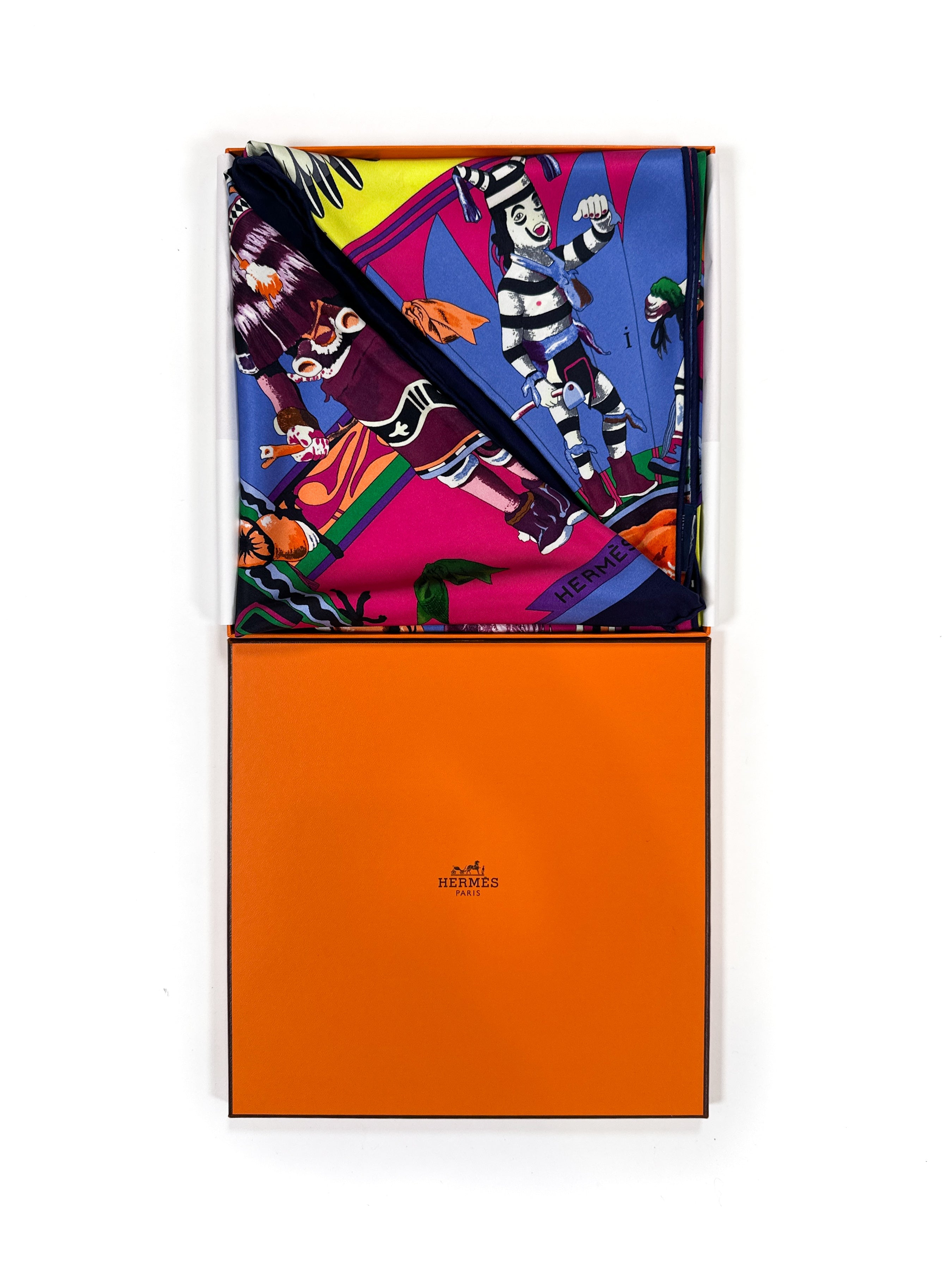 Hermès Kachinas Silk Giant Triangle