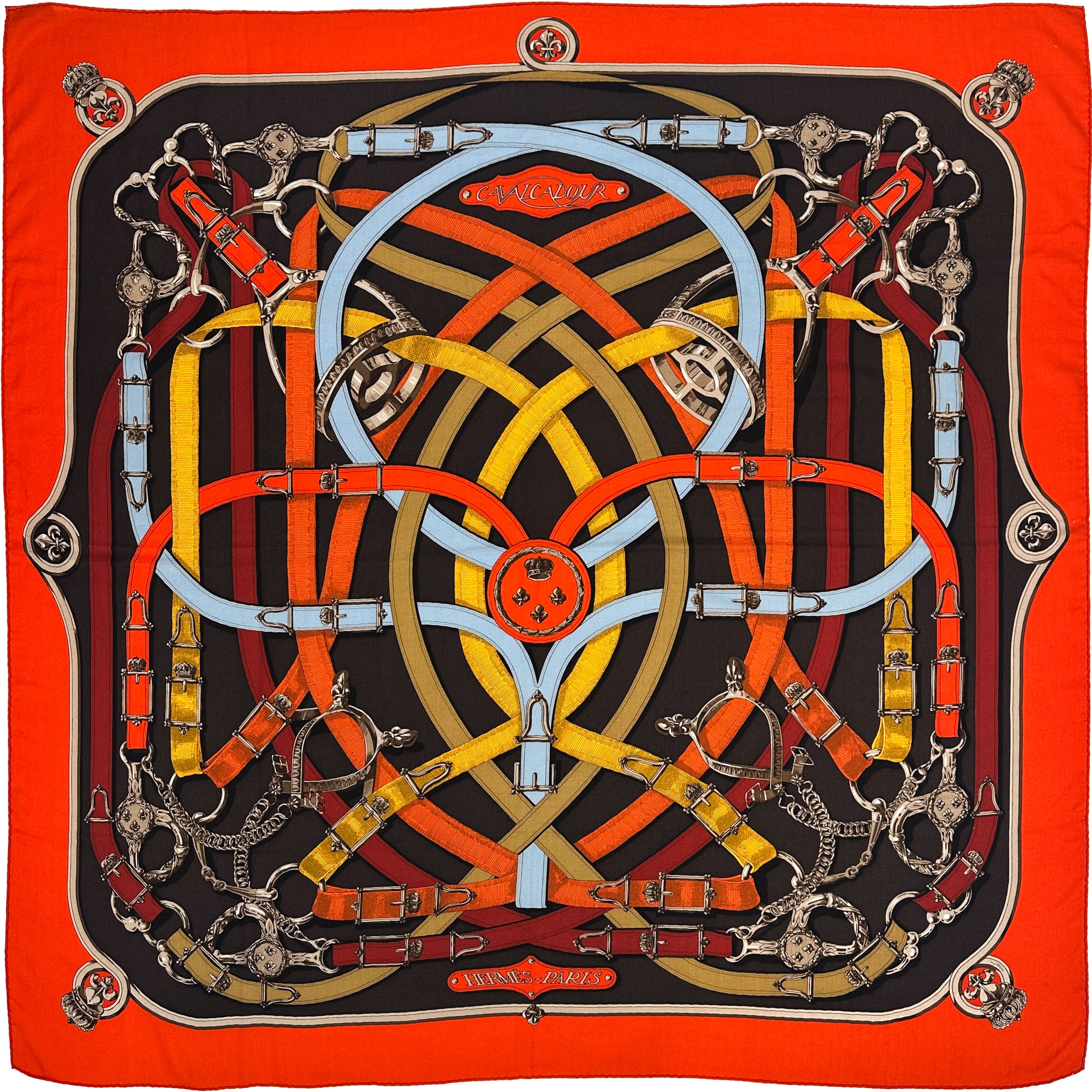 Hermès Cavalcadour Cashmere Silk 140