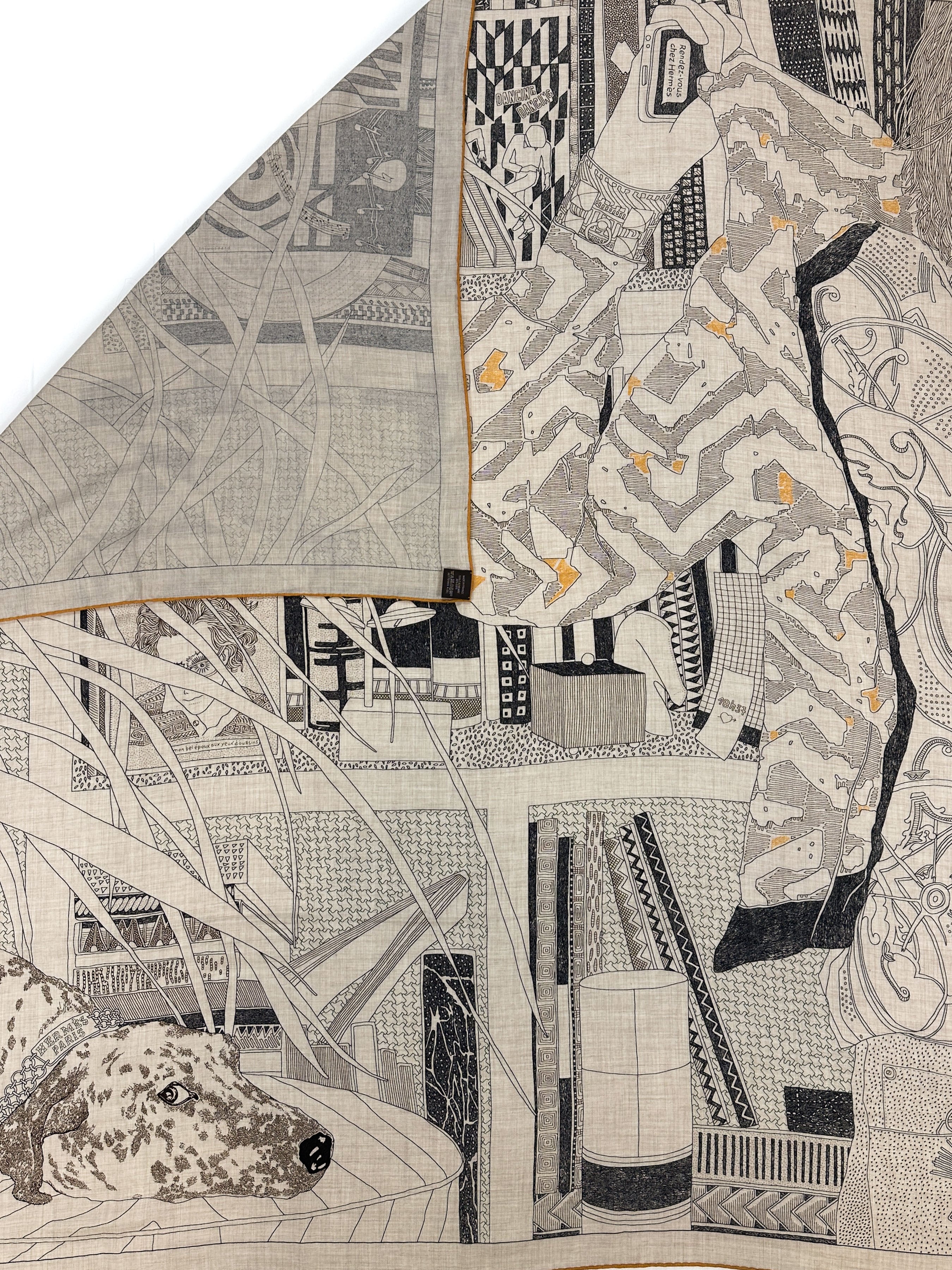 Hermès Rendez-Vous Chez Hermès Cashmere Silk 140