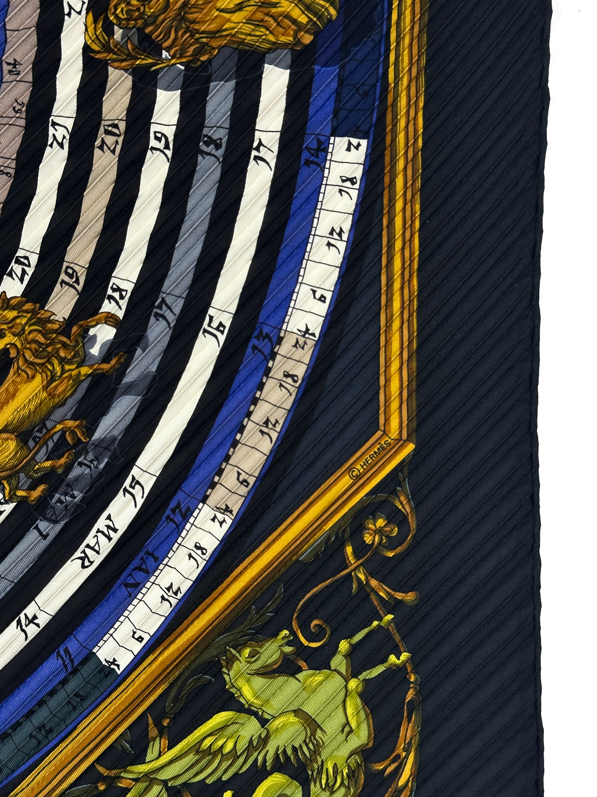 Hermès Astrologie Plissé 90