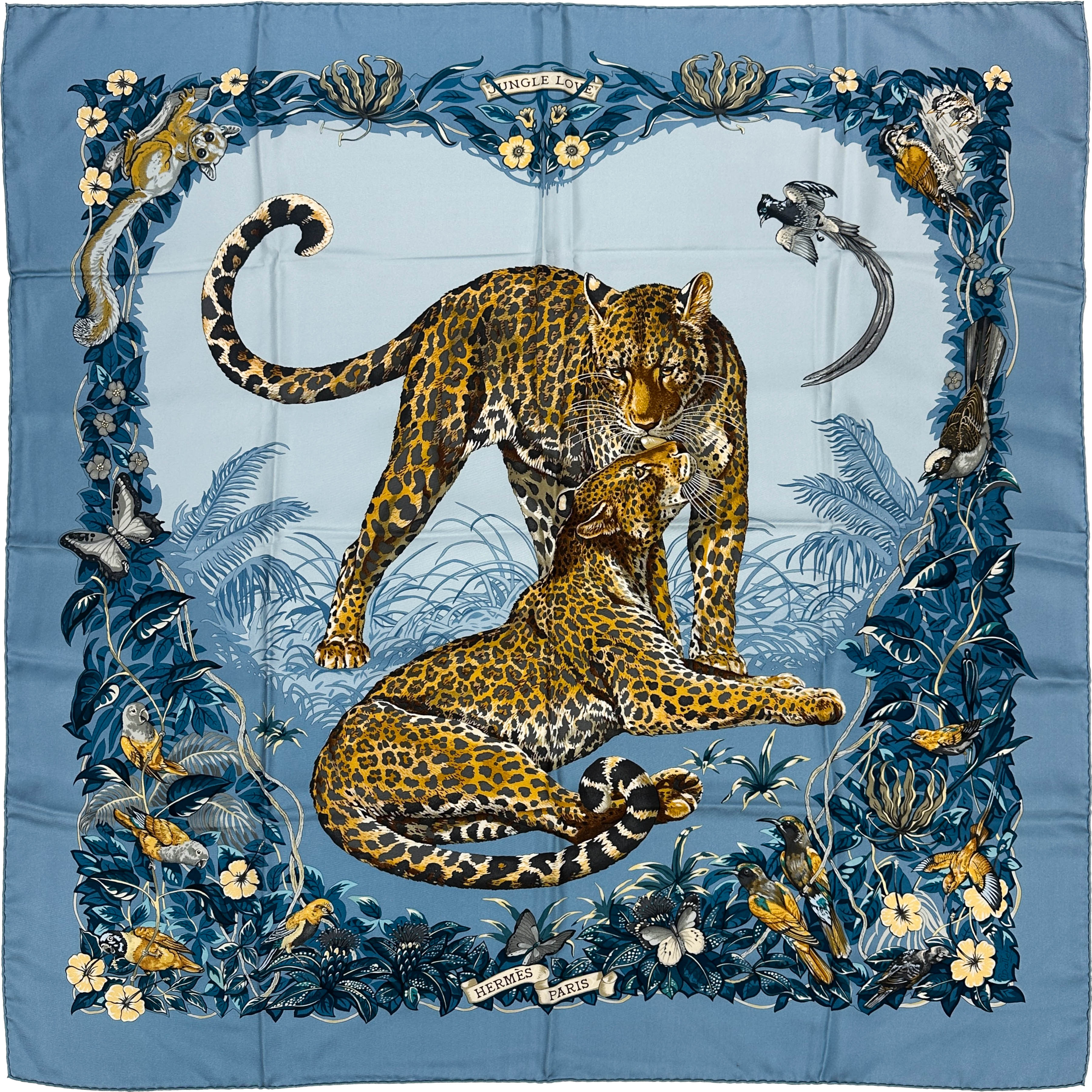 Hermès Jungle Love 90