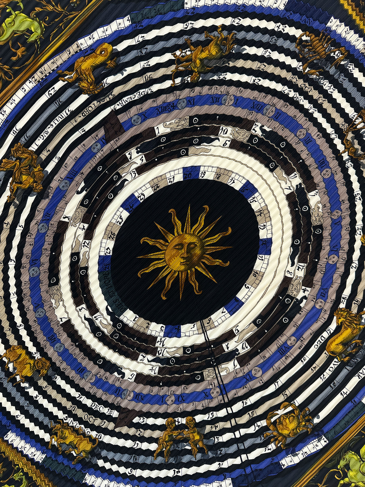 Hermès Astrologie Plissé 90