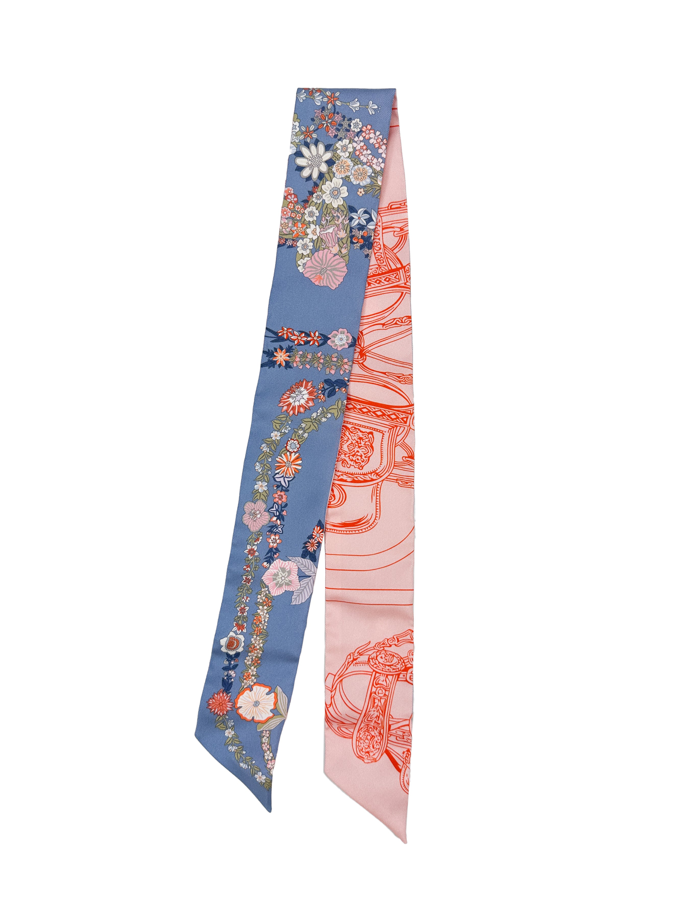 Hermès Brides de Gala en Fleurs Twilly