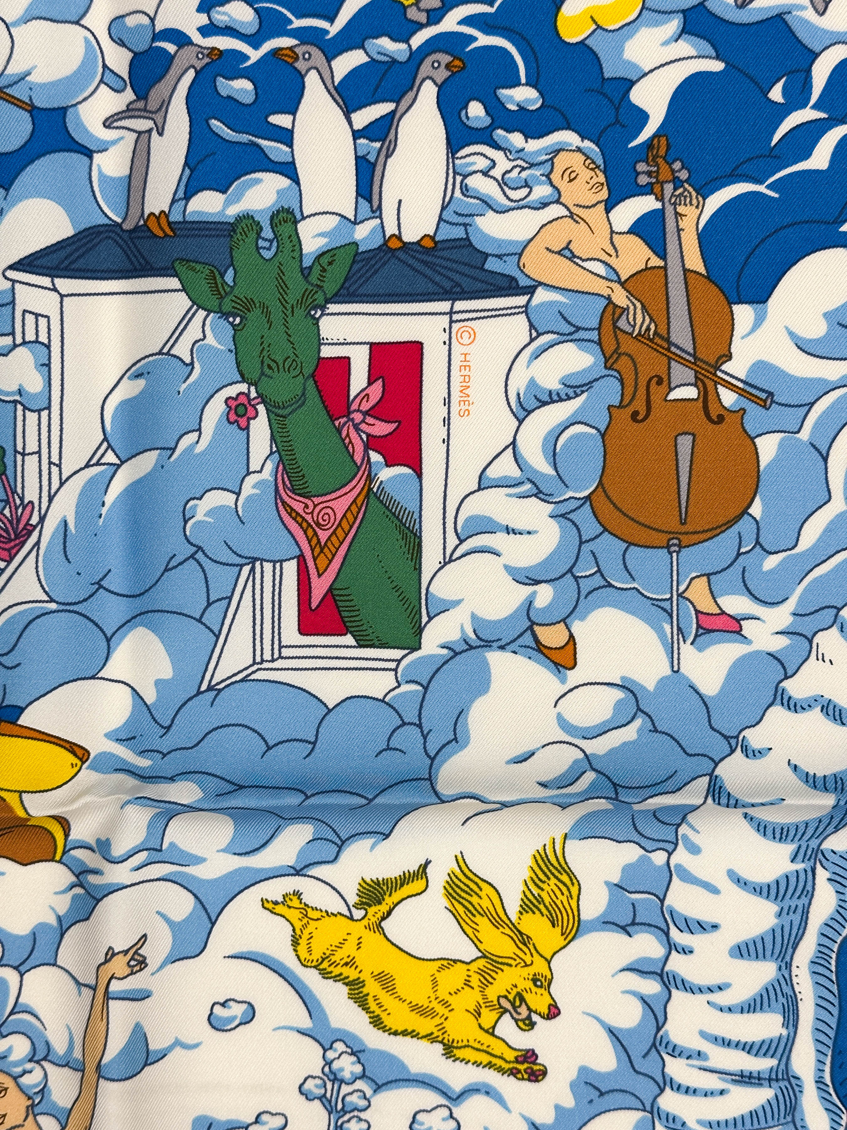 Hermès Sur Mon Nuage 90