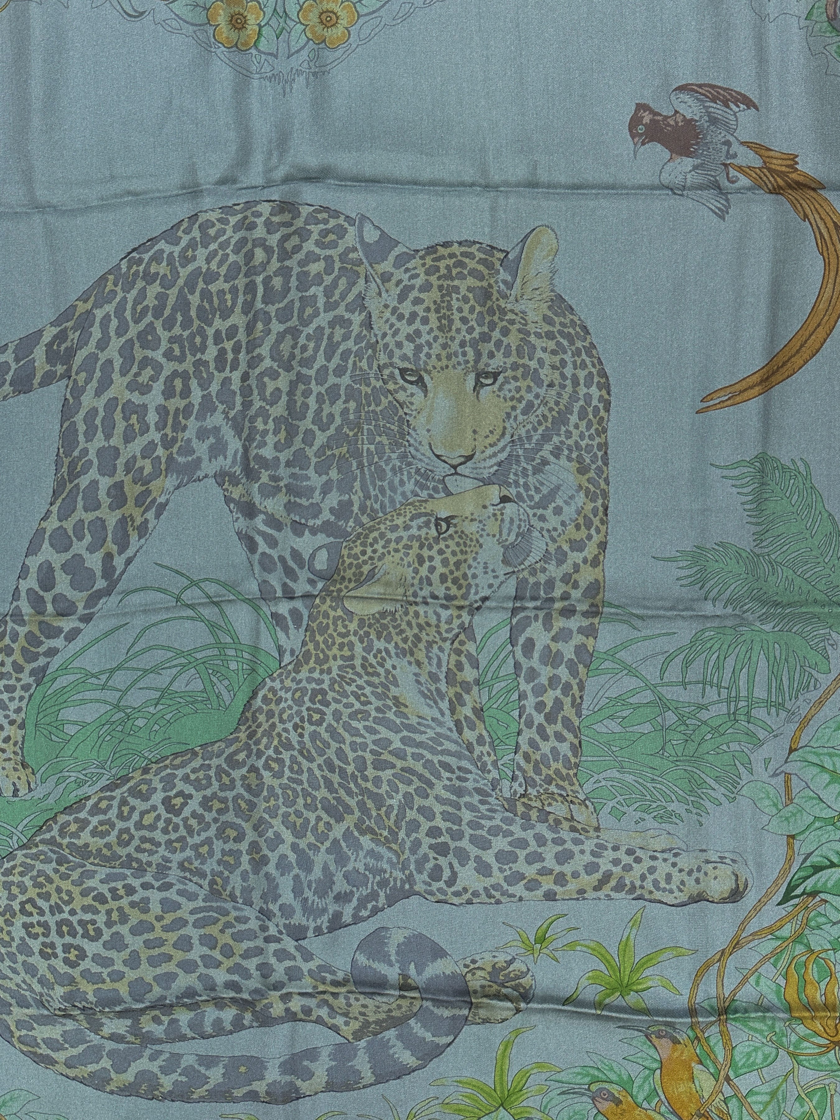Hermès Jungle Love Dip Dye 90