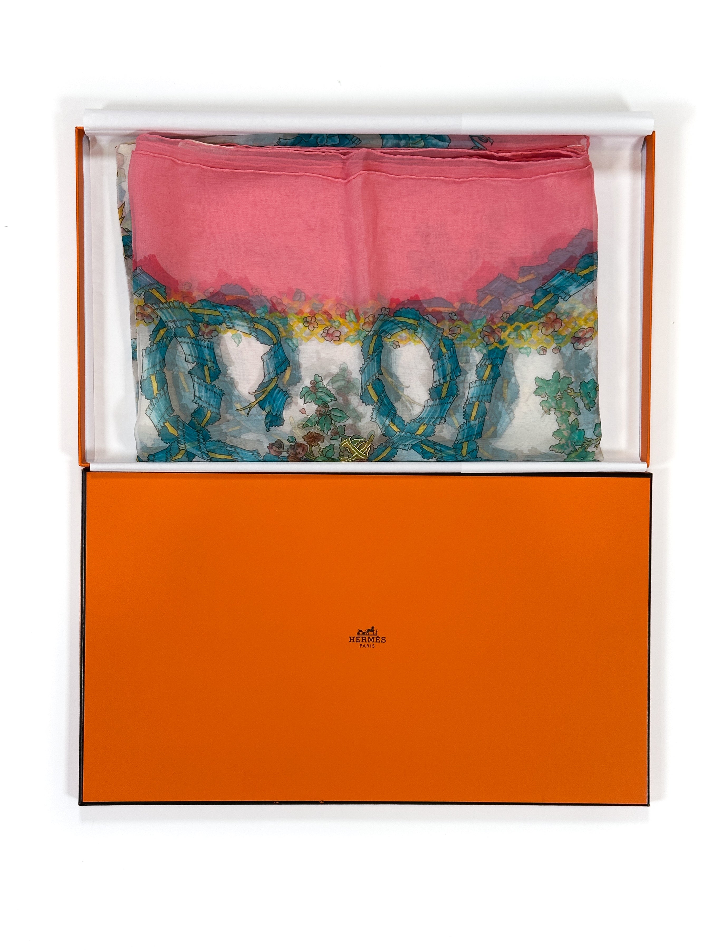 Hermès Le Sacre du Printemps Mousseline Rectangle