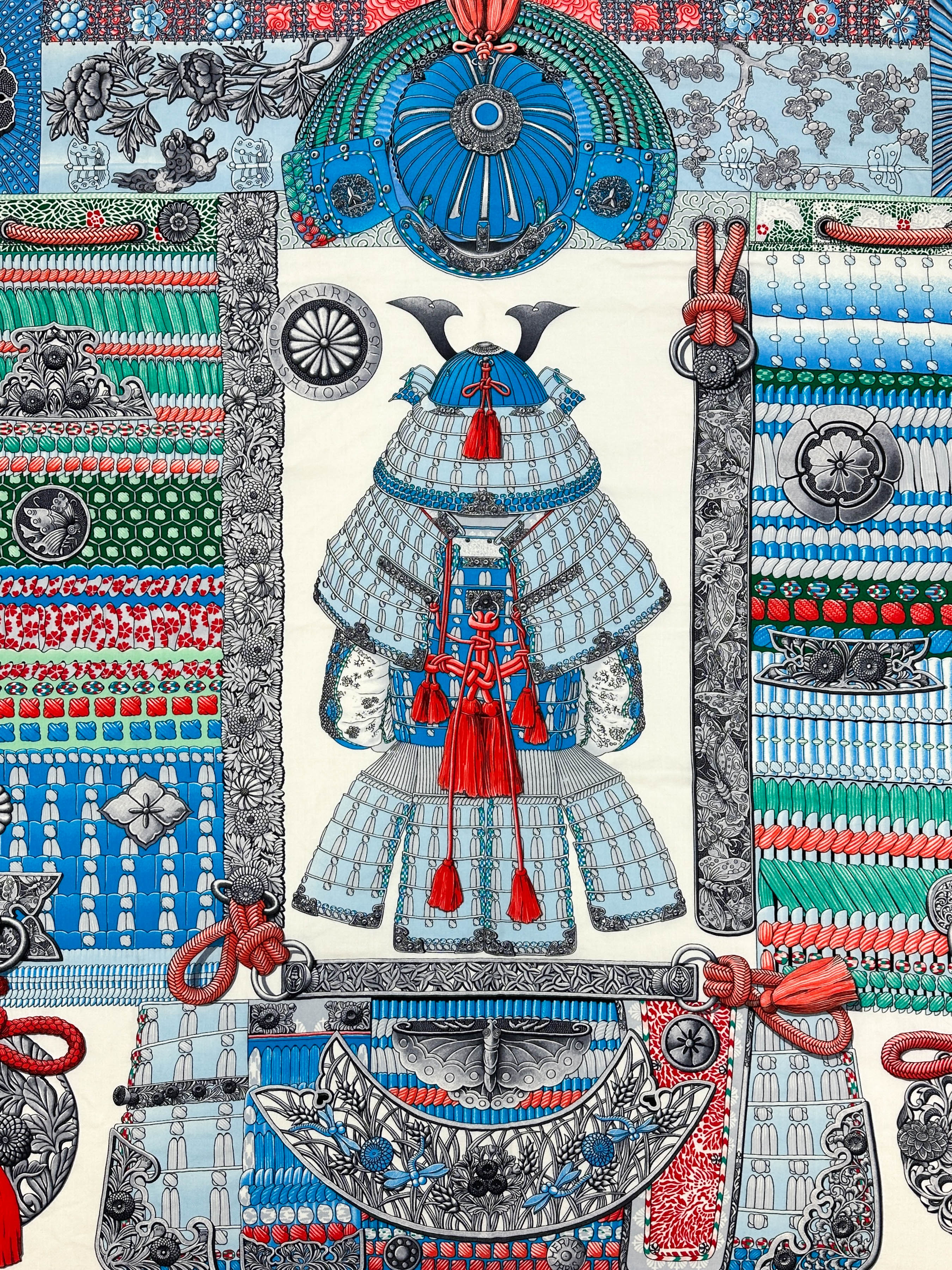 Hermès Parures de Samourais Cashmere Silk 140