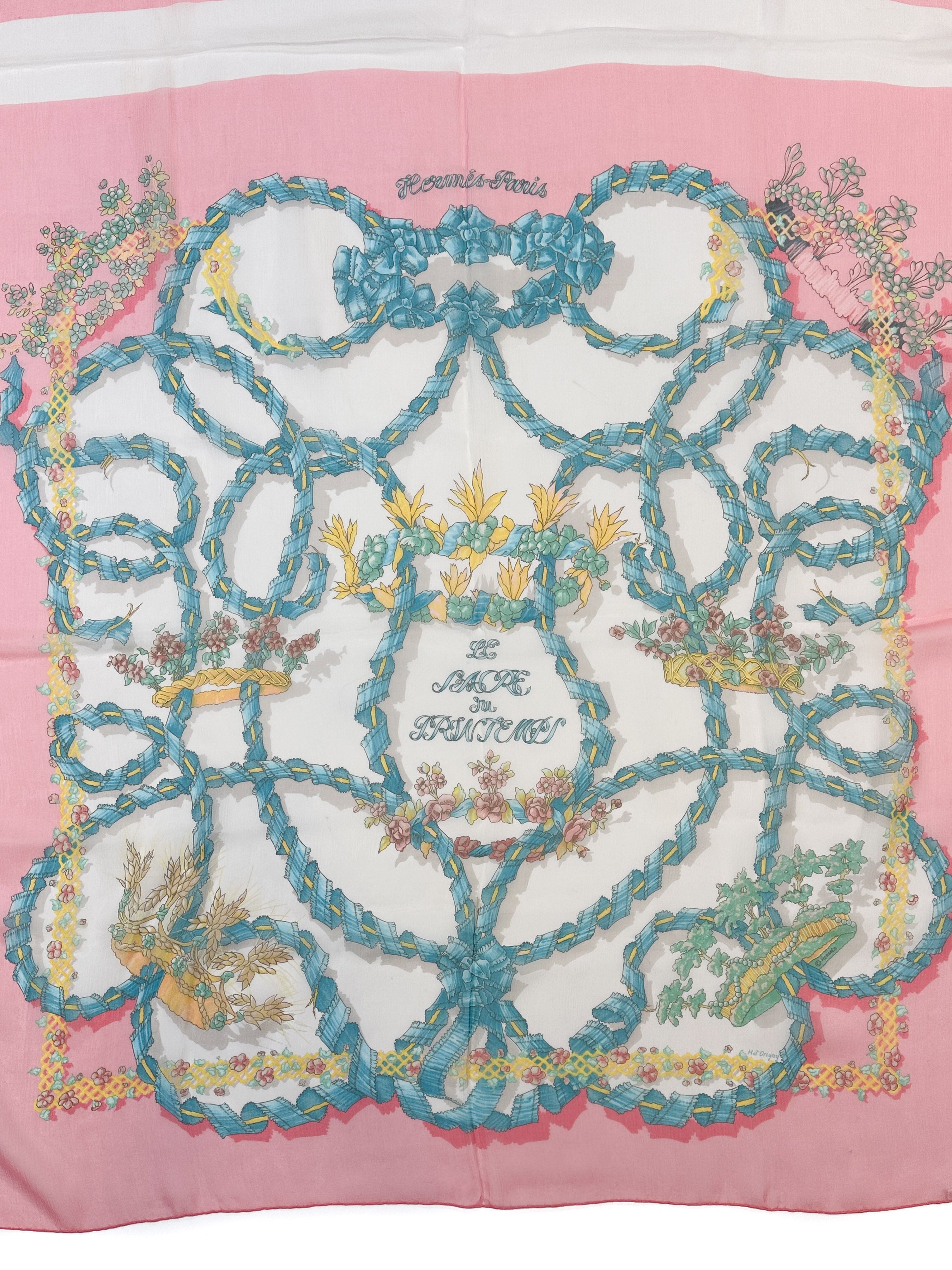 Hermès Le Sacre du Printemps Mousseline Rectangle